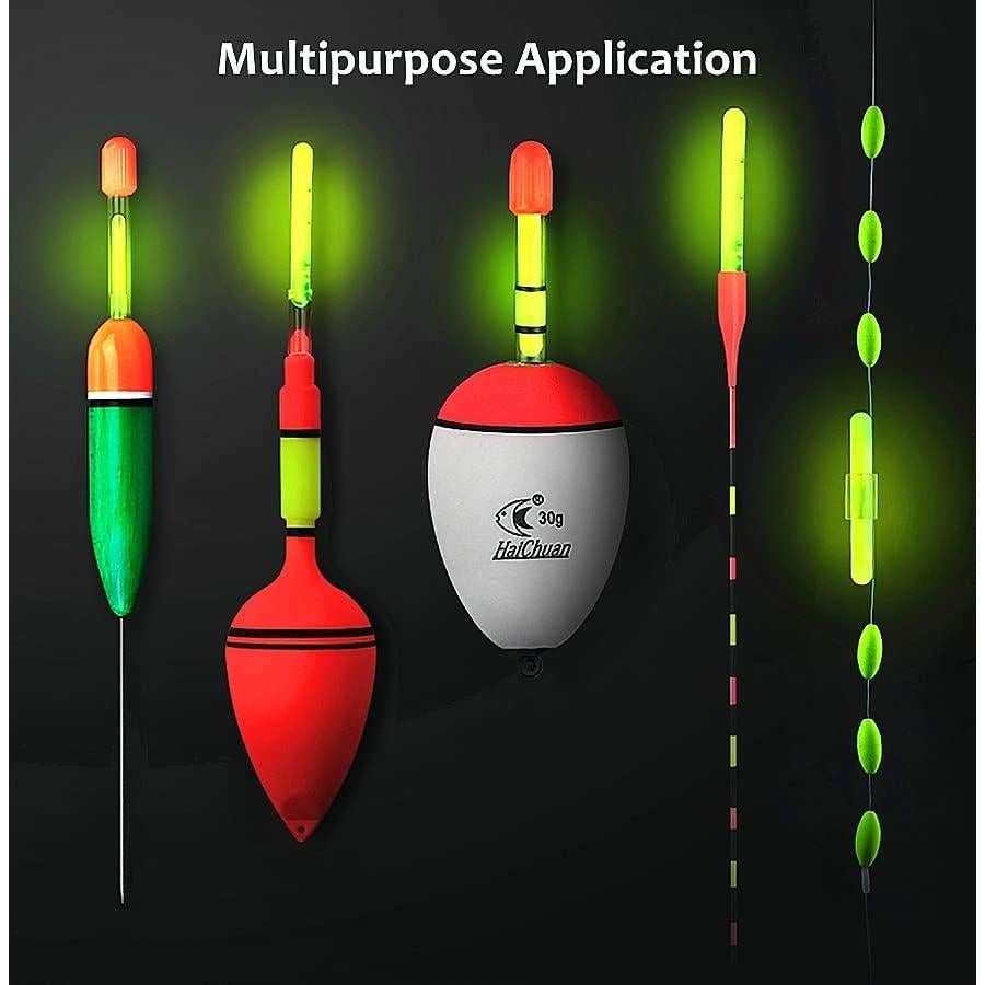 Palos de Luz para Pesca TRZLIFE 100pcs 3.81cm Alta Visibilidad