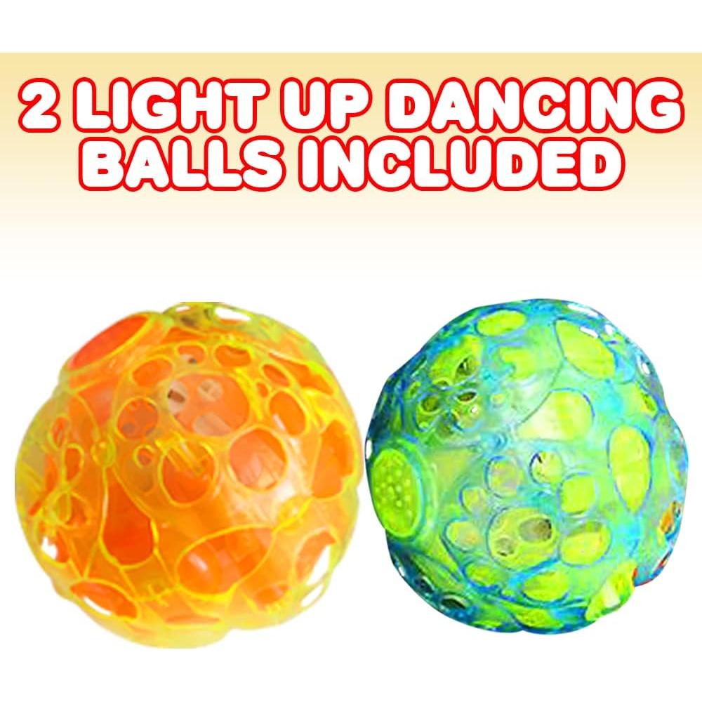 Bolas de Baile Iluminadas ArtCreativity, Set de 2, LED para Niños