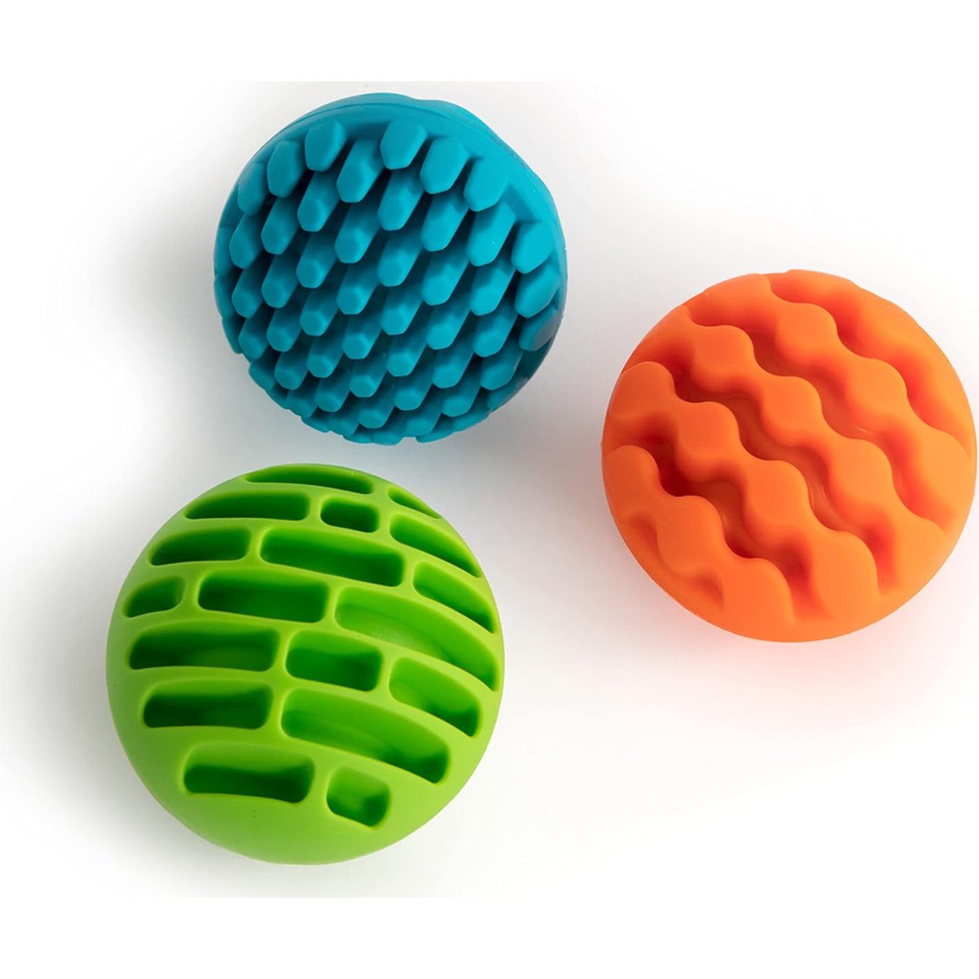 Rodillos Sensoriales Fat Brain Toys - Esferas con Campanas