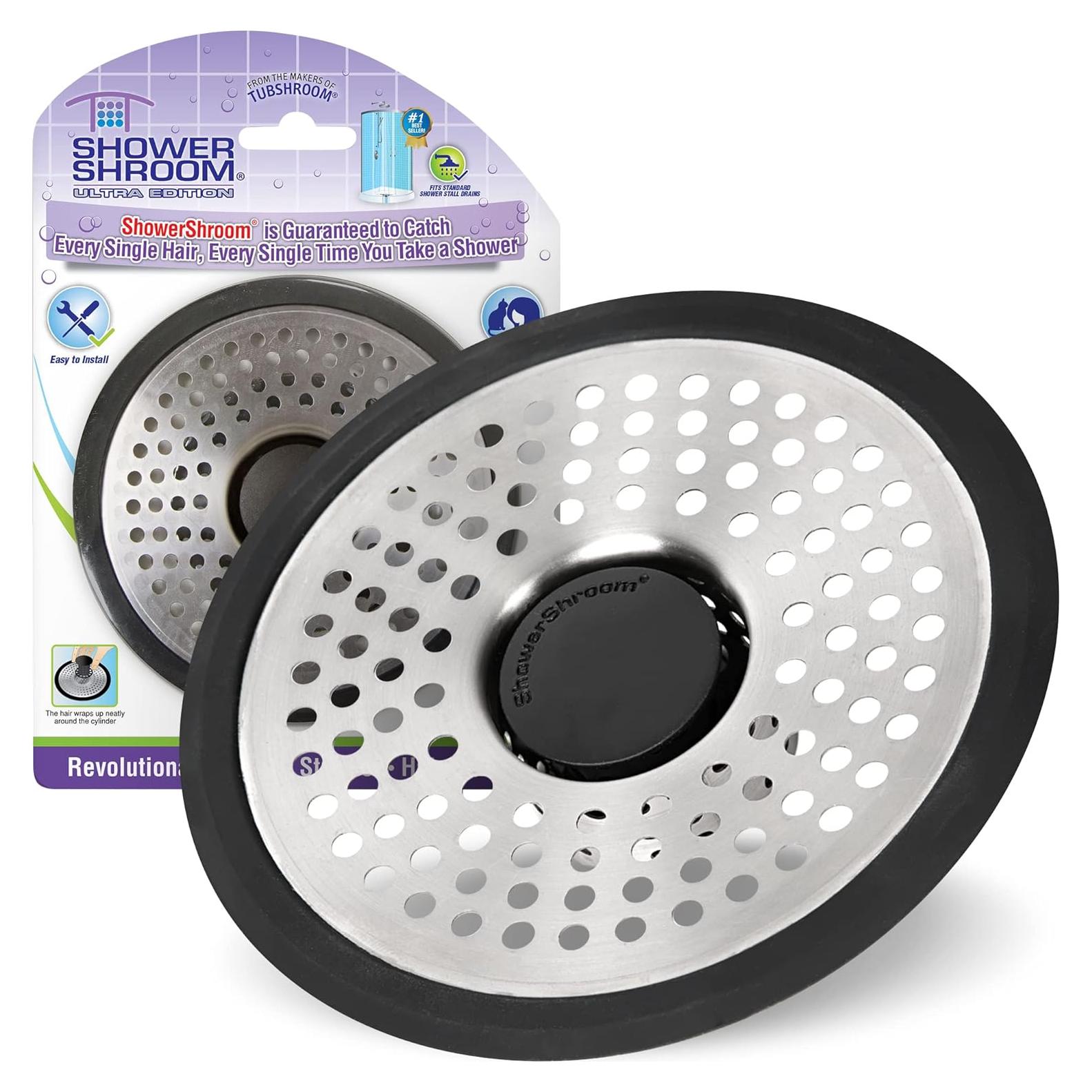 Captador de Cabello ShowerShroom Ultra Acero Inoxidable