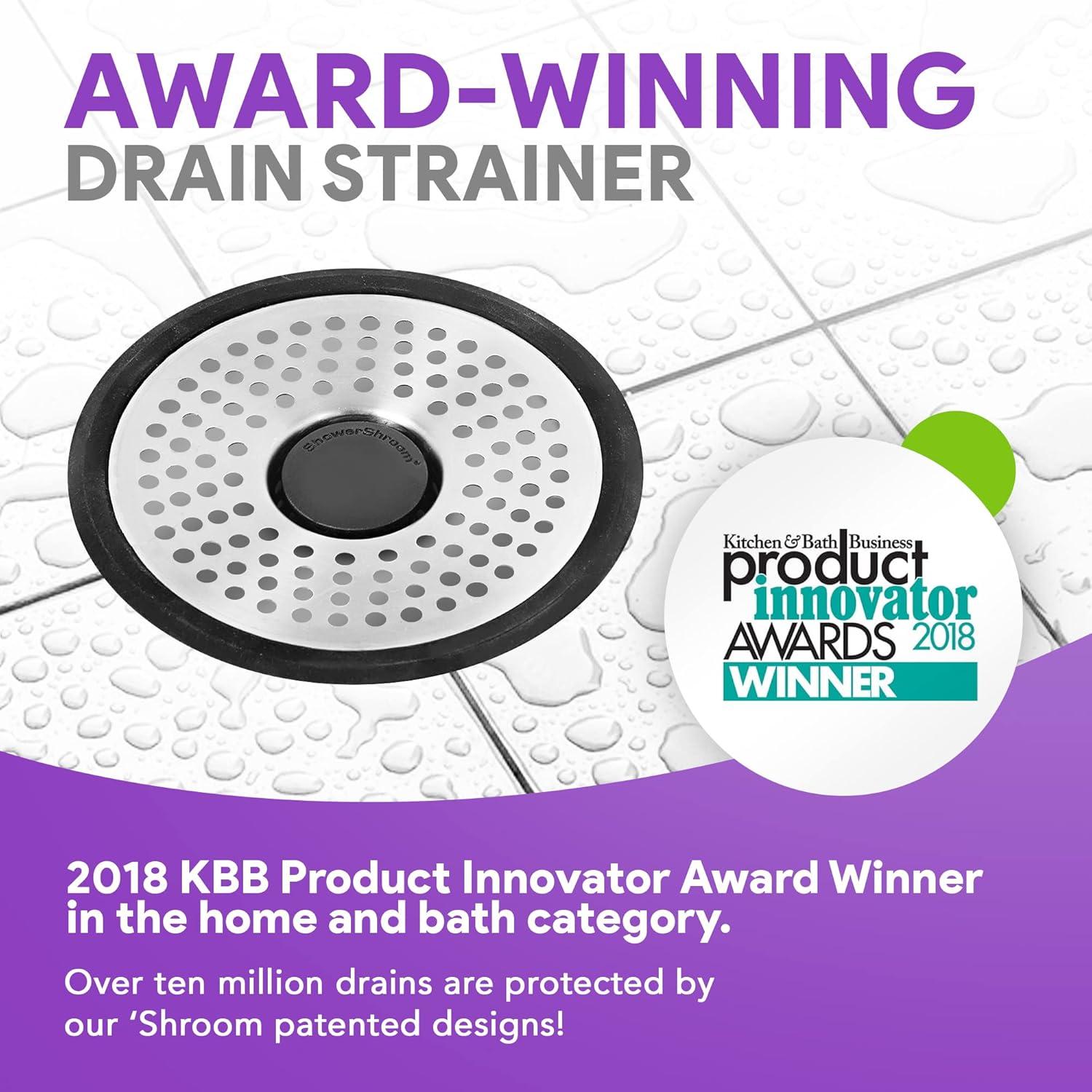 Captador de Cabello ShowerShroom Ultra Acero Inoxidable