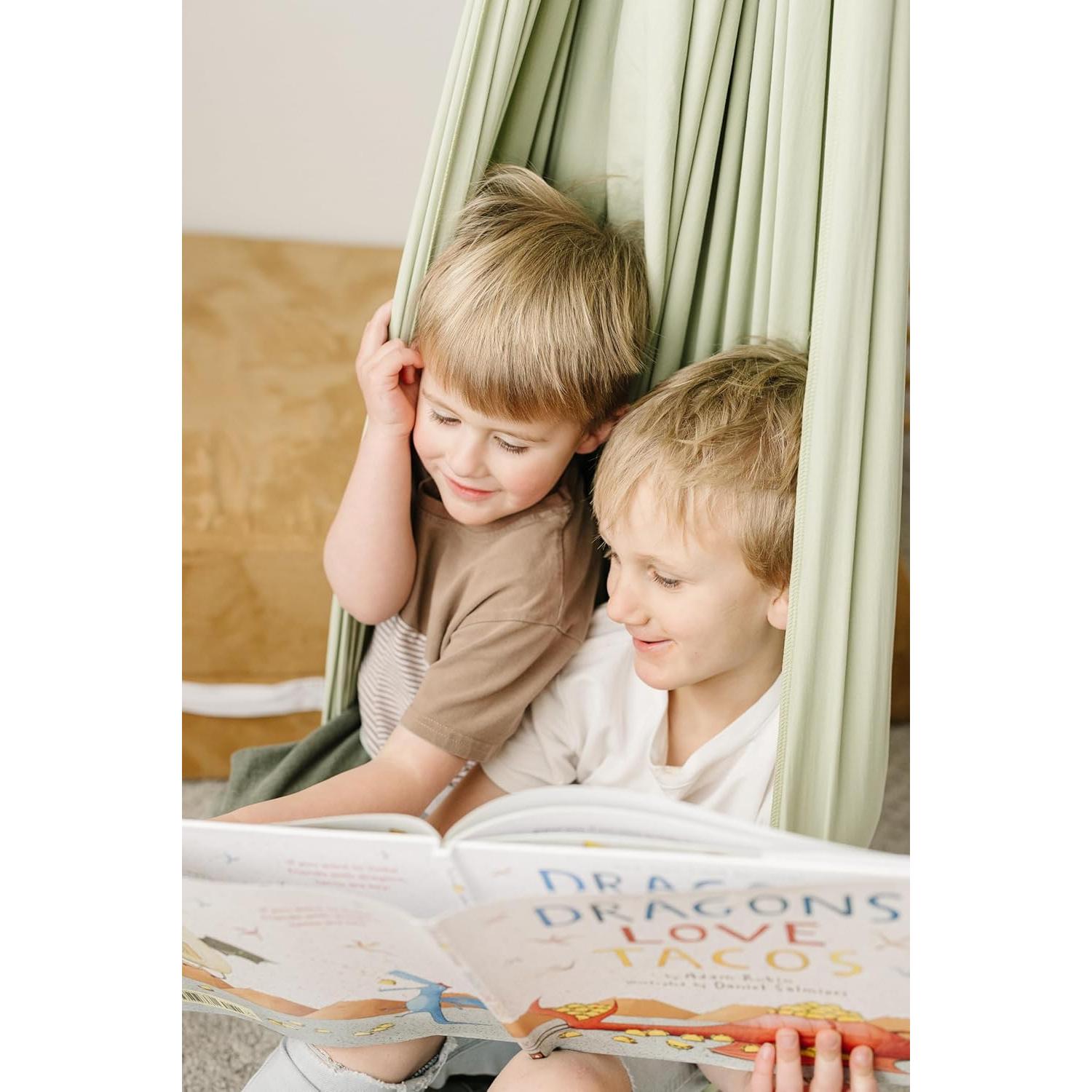 Columpio Sensorial Marlowe & Co Doble Capa 90 kg Sage