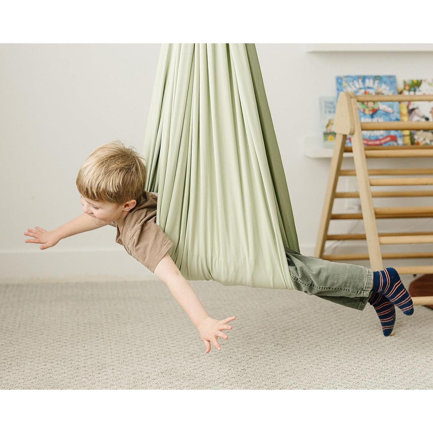 Columpio Sensorial Marlowe & Co Doble Capa 90 kg Sage