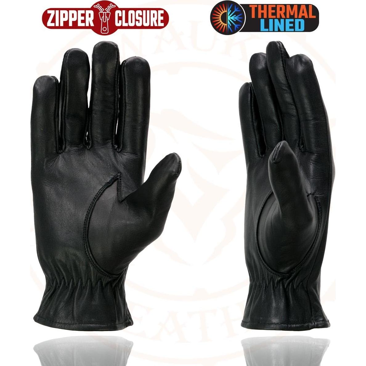 Guantes de Moto Milwaukee Leather SH226TH Térmicos Negros