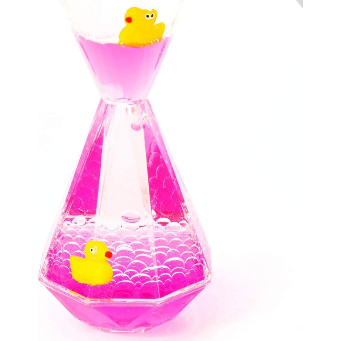 Temporizador Líquido Antiestrés YUE Motion 11.18 cm con Juguete