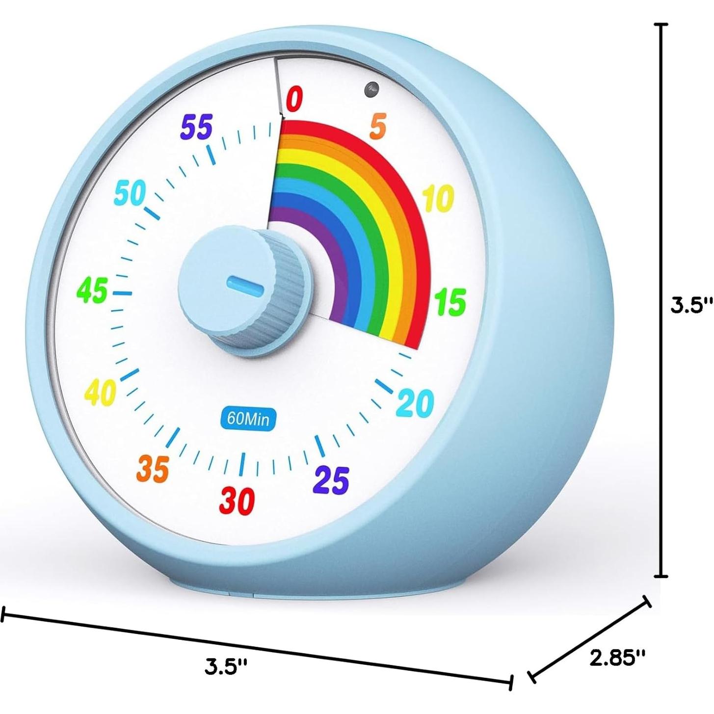 Temporizador Visual Kiecky Squirrel 60 Minutos Azul