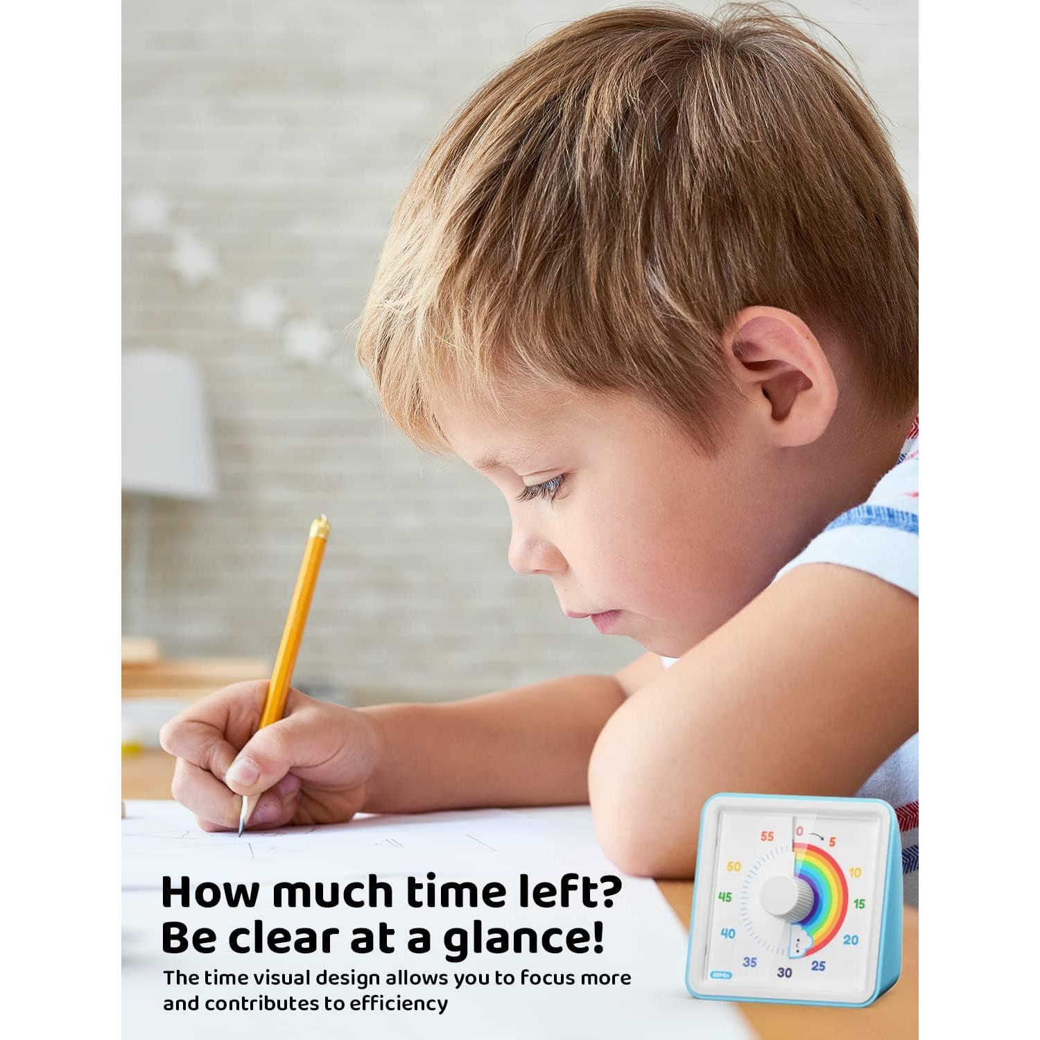 Temporizador Visual LIORQUE 60 Minutos Arcoíris para Niños