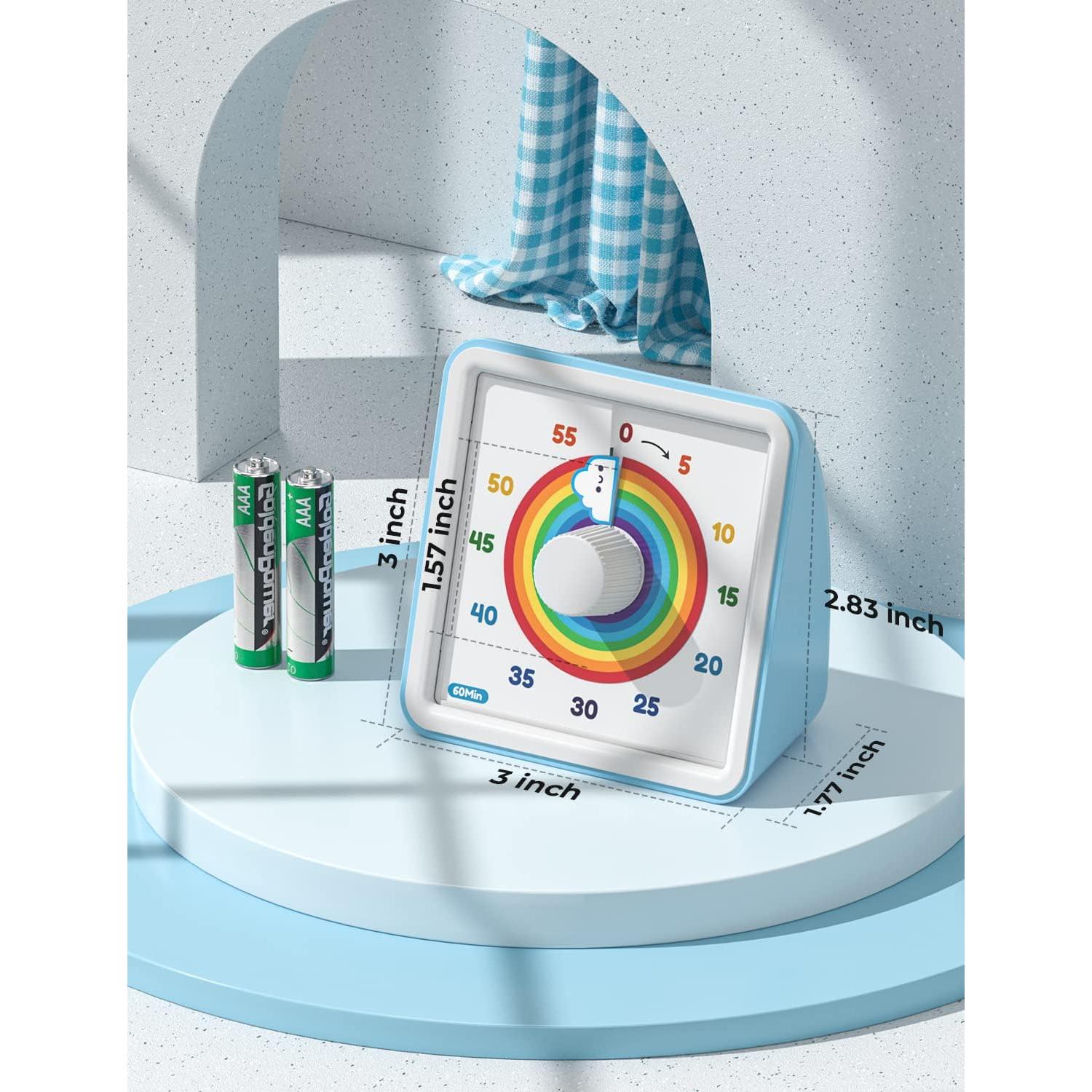 Temporizador Visual LIORQUE 60 Minutos Arcoíris para Niños