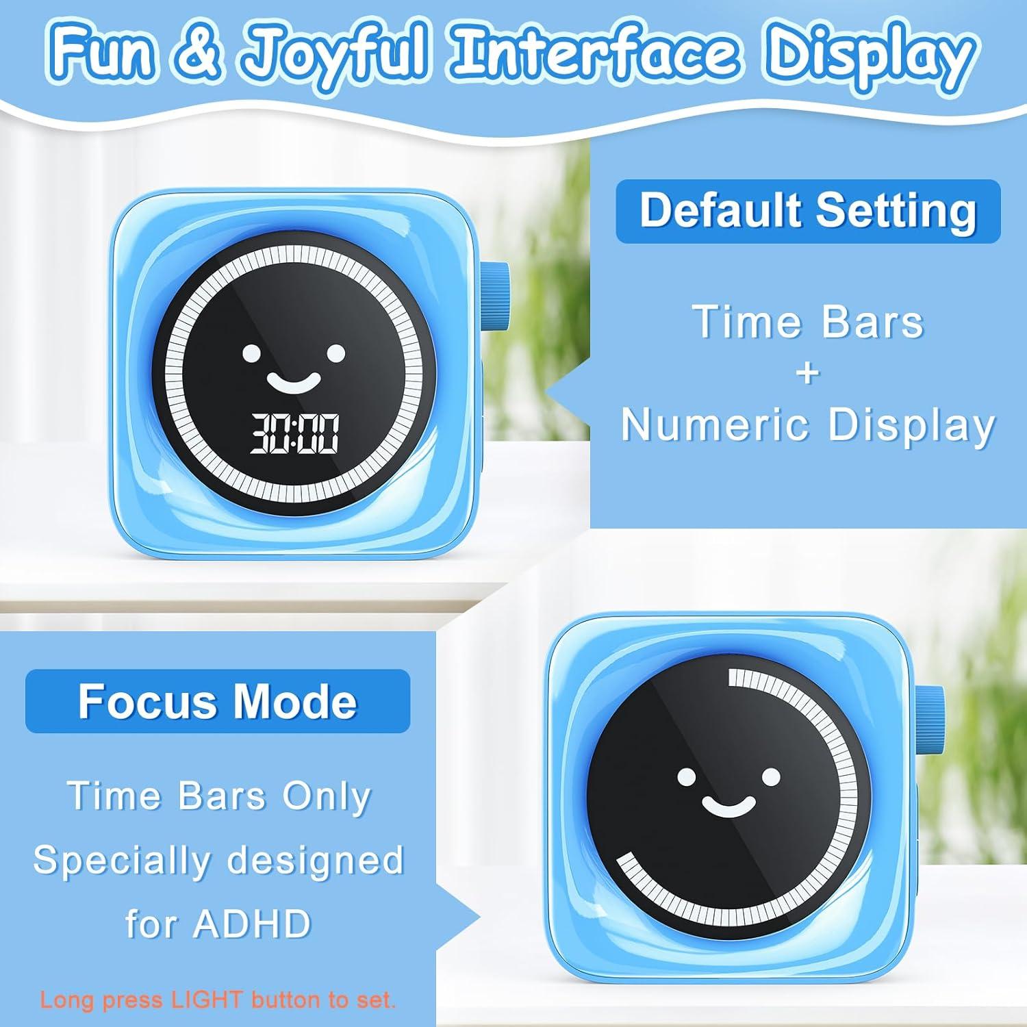 Temporizador Visual Digital HAUKINIX 99 Minutos Azul