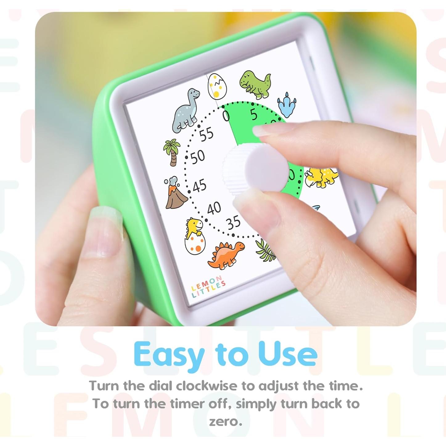 Temporizador Visual para Niños Lemon Littles Dinosaurio