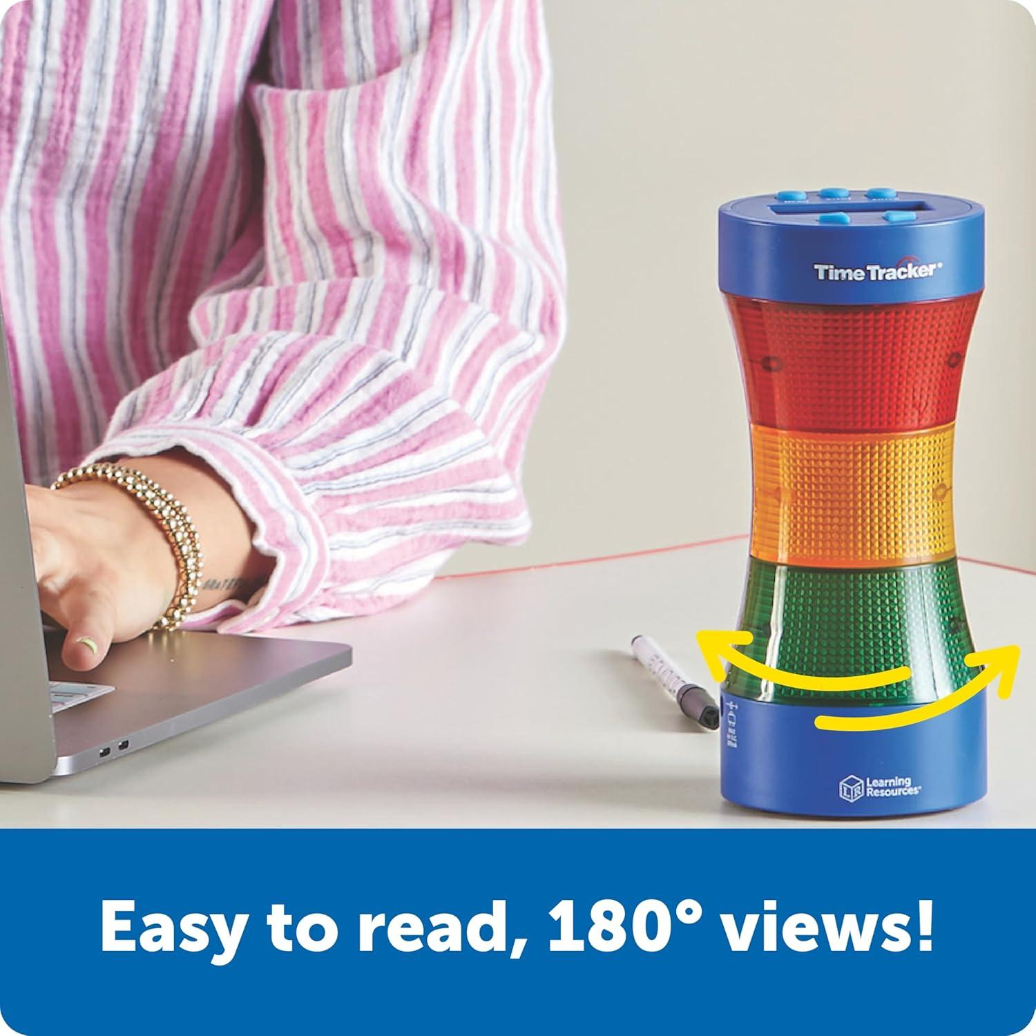 Reloj Visual de Seguimiento del Tiempo Learning Resources 22.9x10.2cm