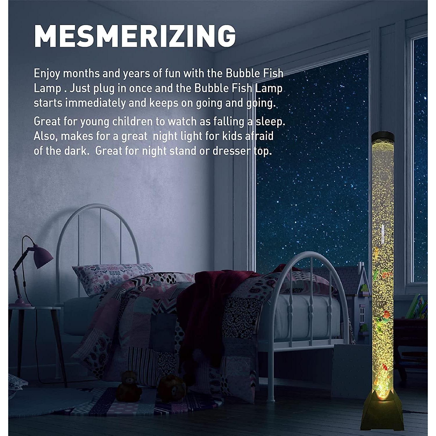 Lámpara de Burbuja EASYGO - Acuario de Piso 1.22m LED 20 Colores