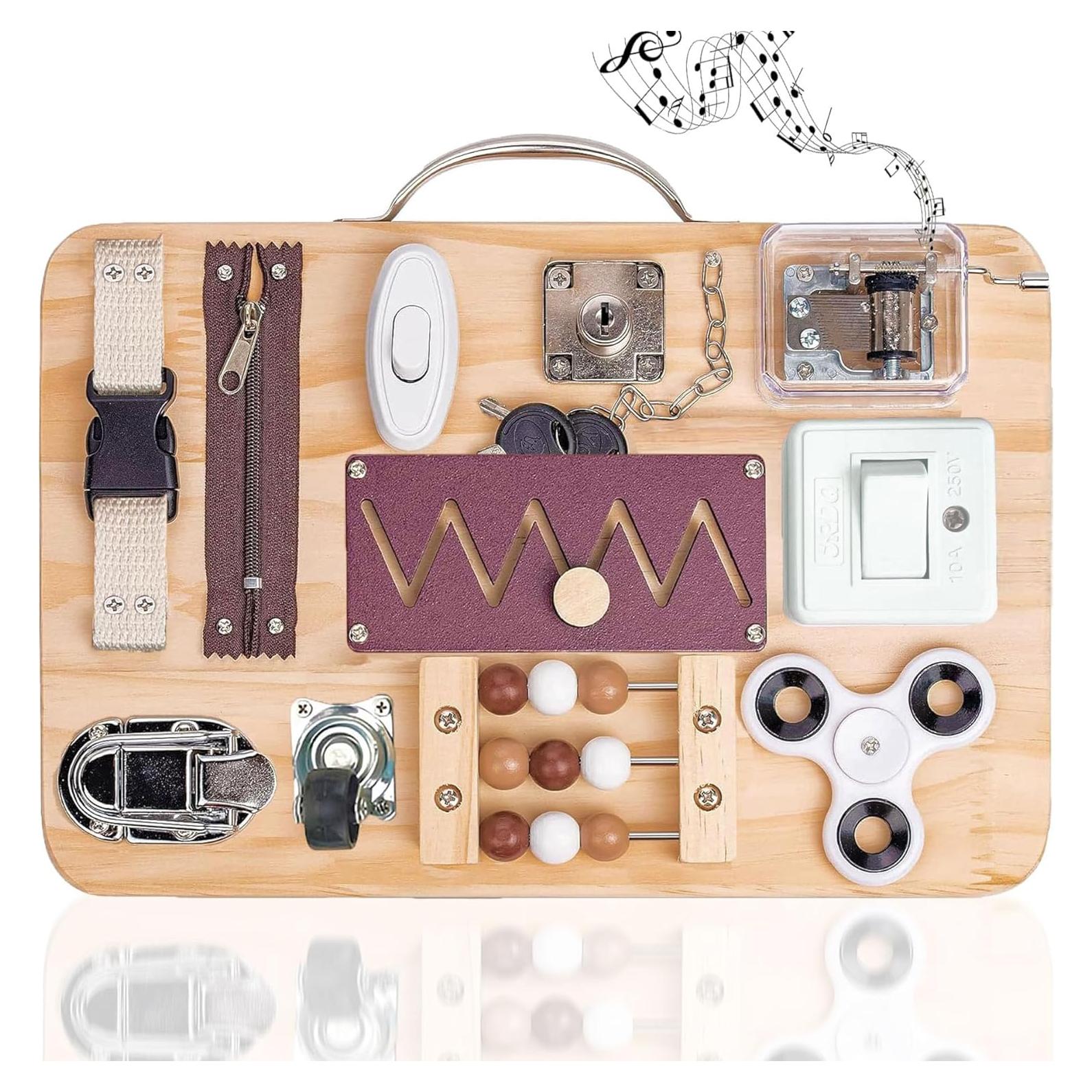 Tablero Ocupacional ZERIFAM para Demencia y Alzheimer 30x20cm