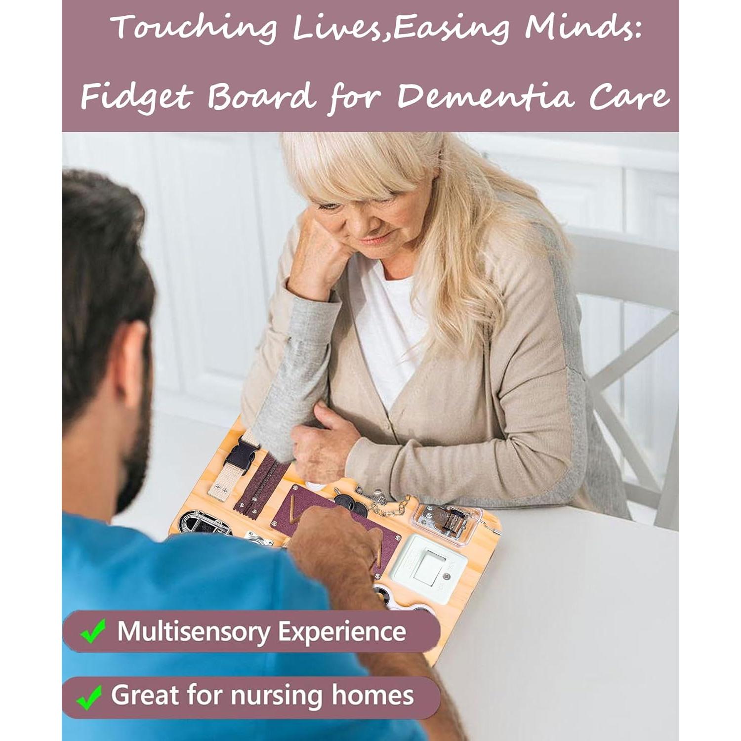 Tablero Ocupacional ZERIFAM para Demencia y Alzheimer 30x20cm