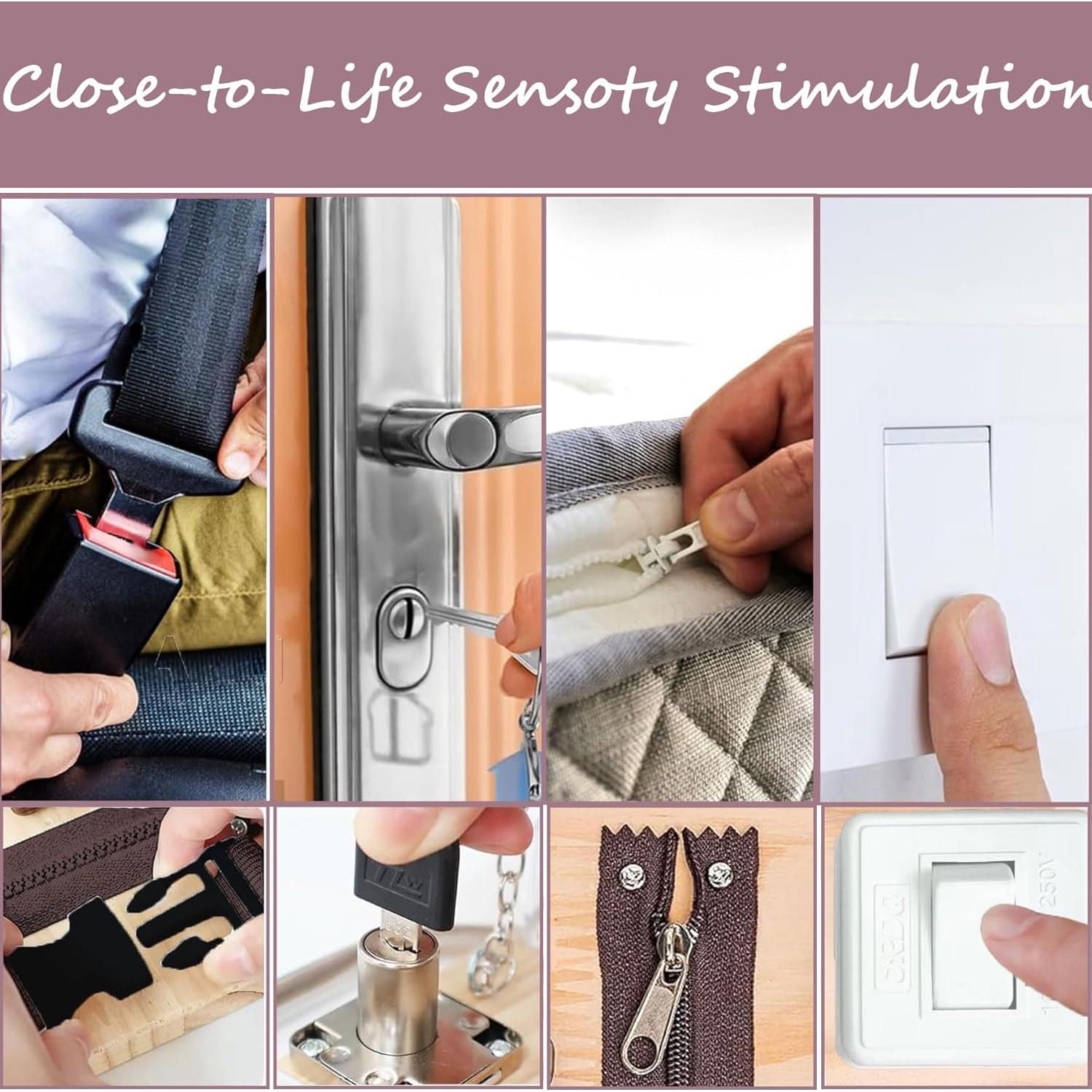 Tablero Ocupacional ZERIFAM para Demencia y Alzheimer 30x20cm