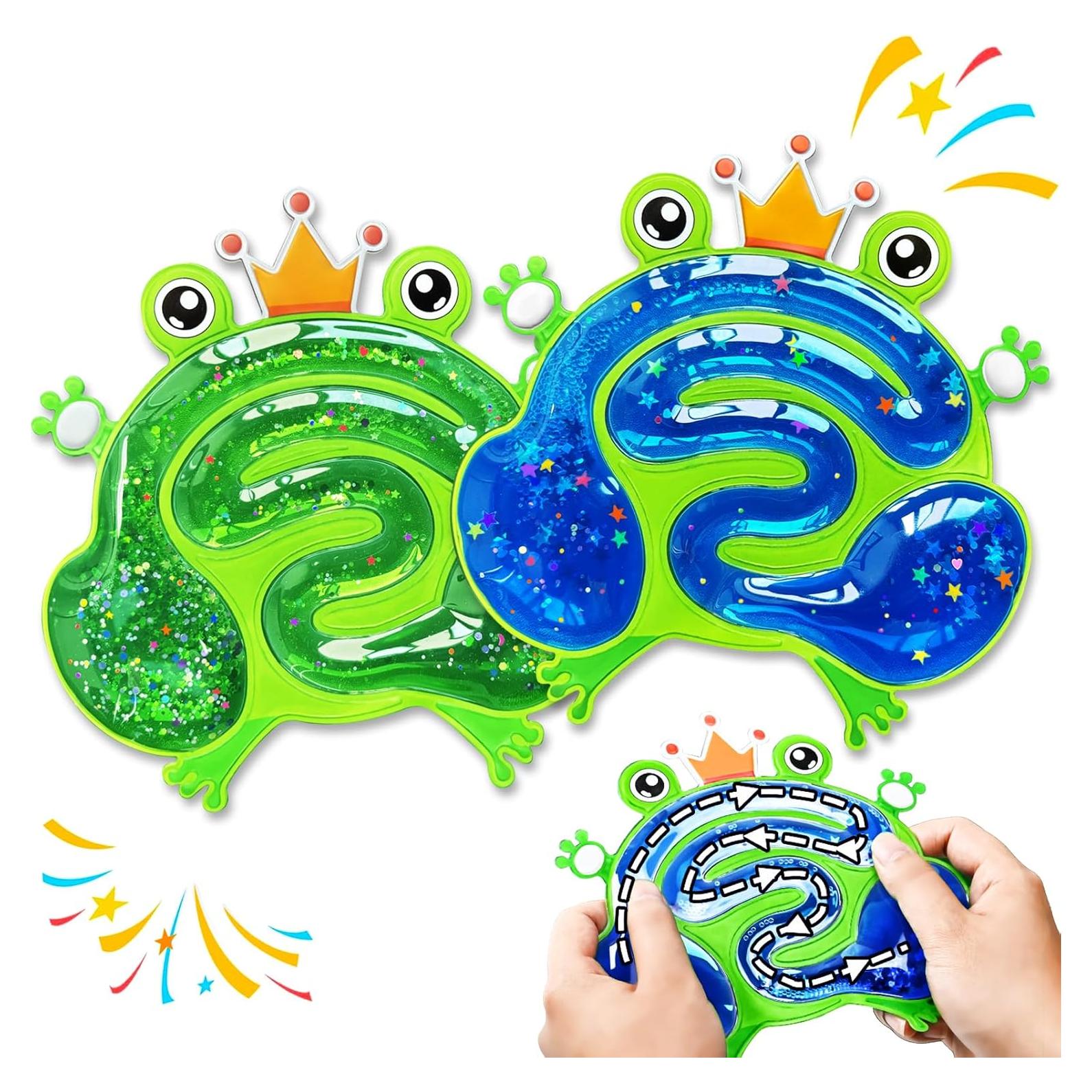 Juguetes Sensoriales UIIOPJIOM Rana Saltarina 2 Piezas 18.3cm