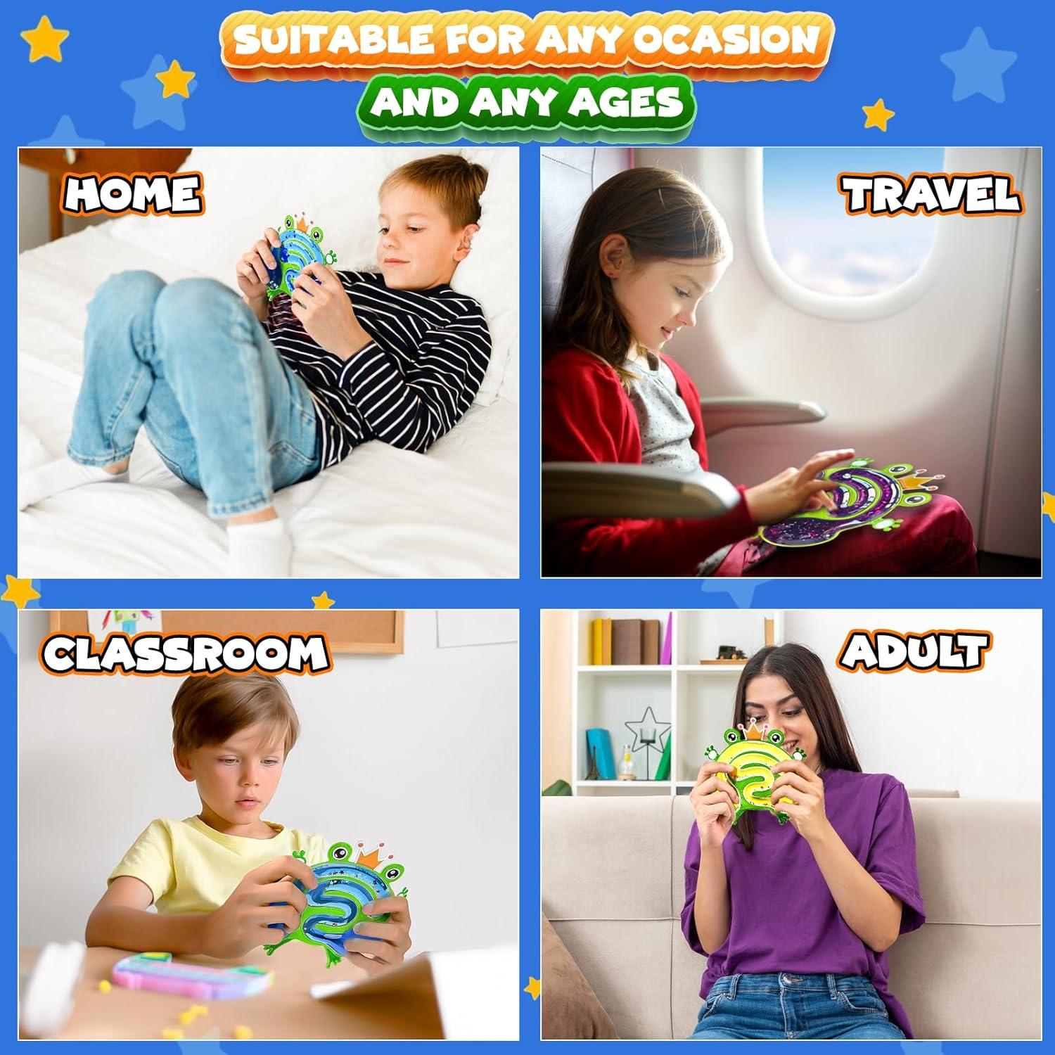 Juguetes Sensoriales UIIOPJIOM Rana Saltarina 2 Piezas 18.3cm