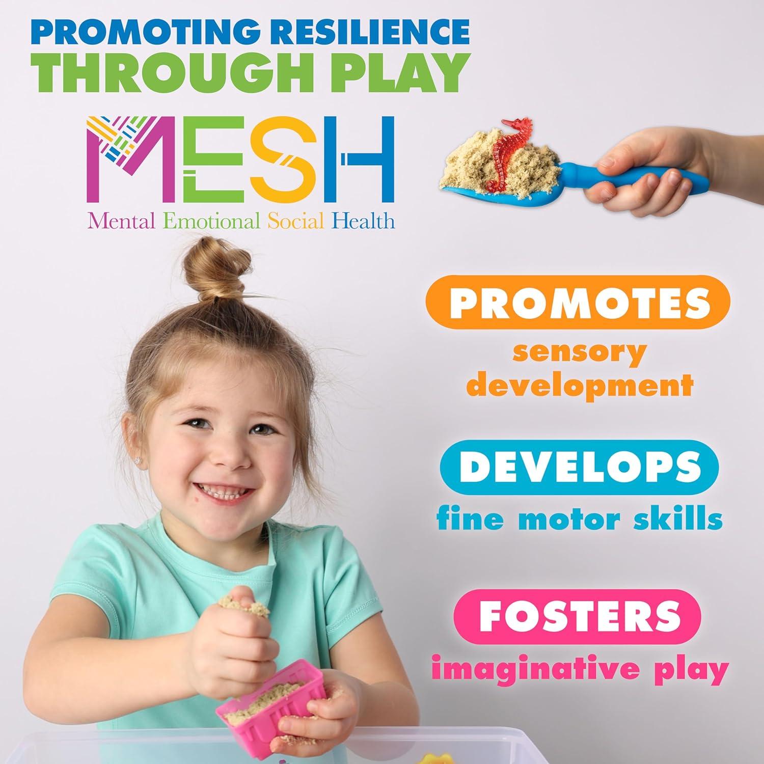 Caja Sensorial Playa Creatividad para Niños - 1.13 kg Arena