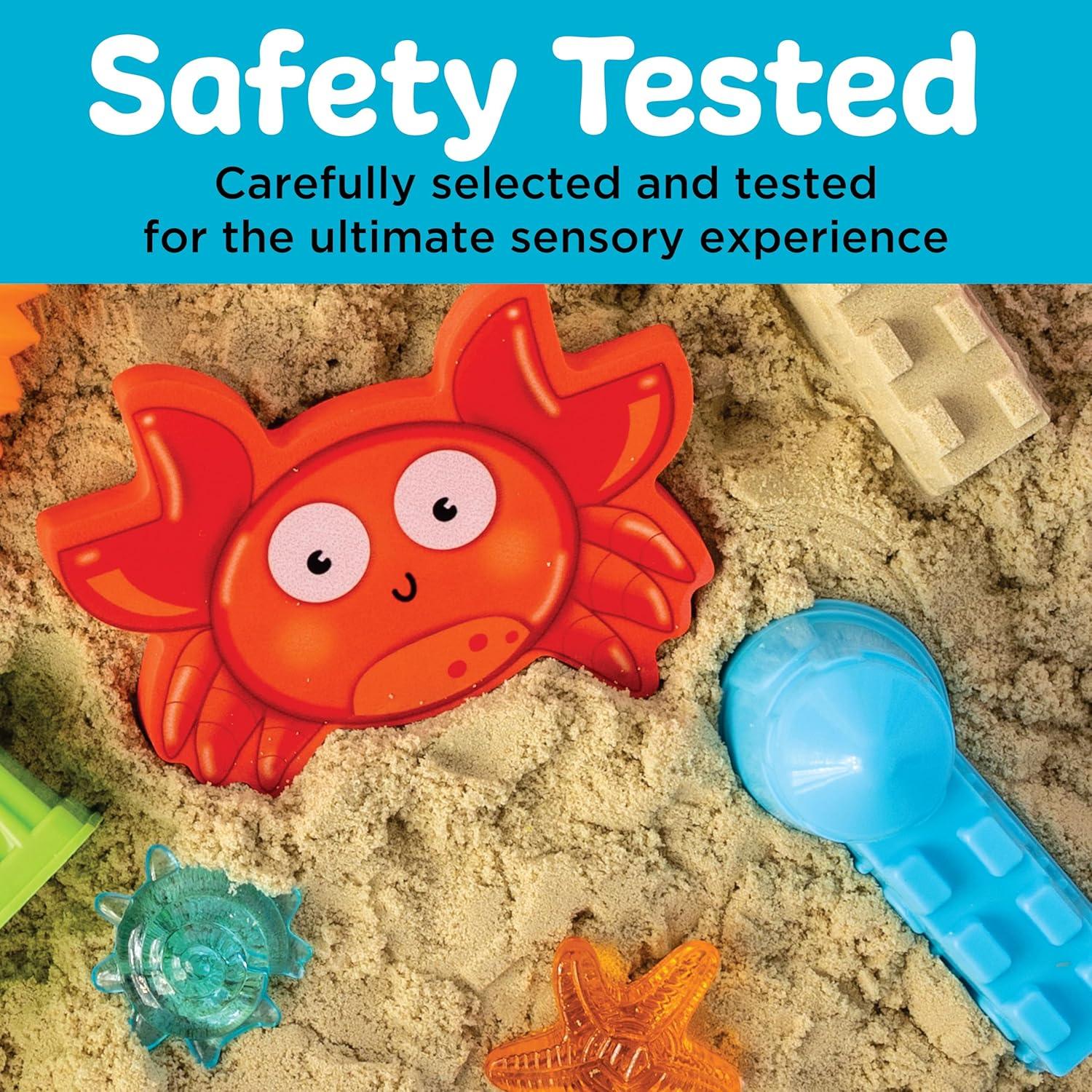 Caja Sensorial Playa Creatividad para Niños - 1.13 kg Arena