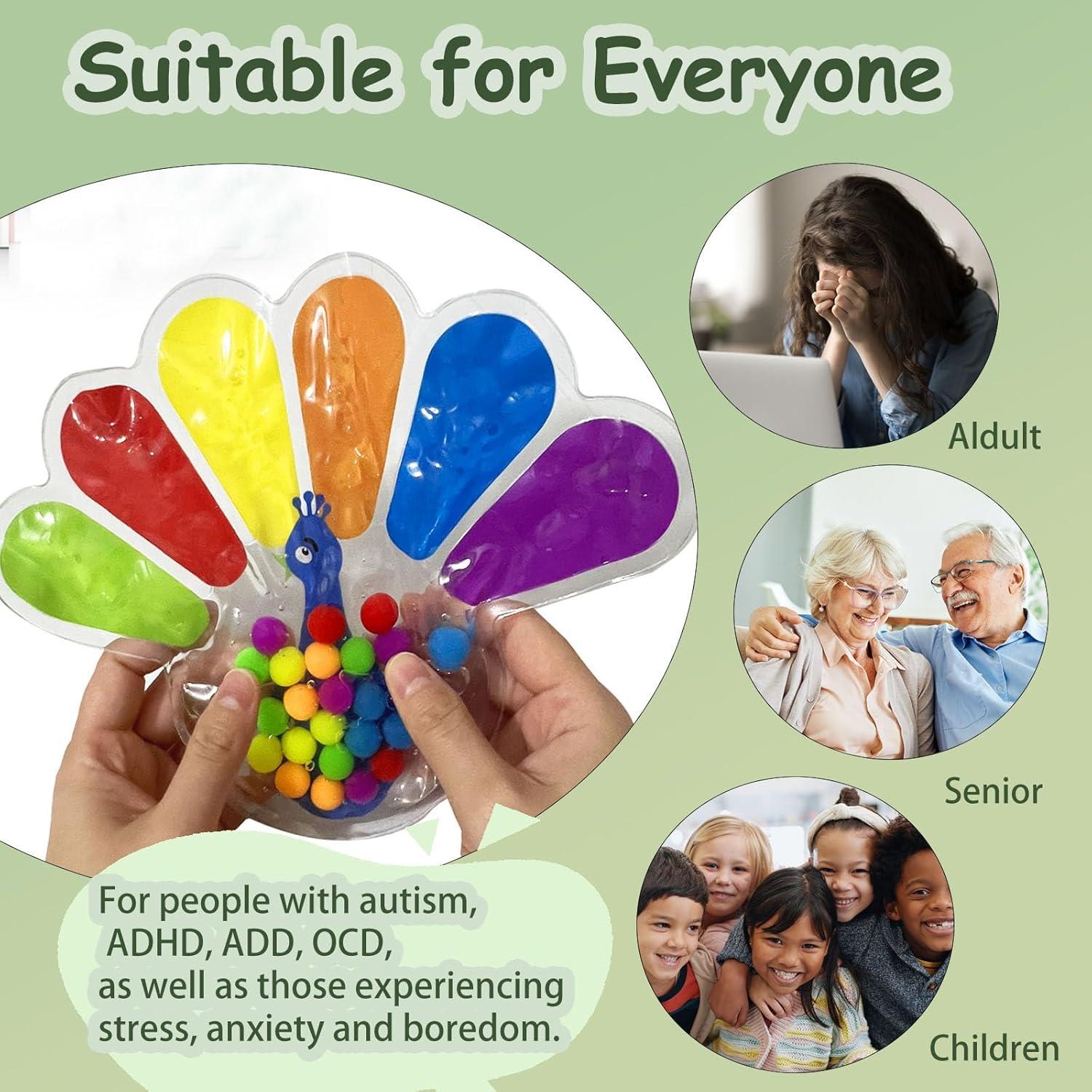 Juguete Sensorial de Clasificación de Colores GYsomer 12x17cm