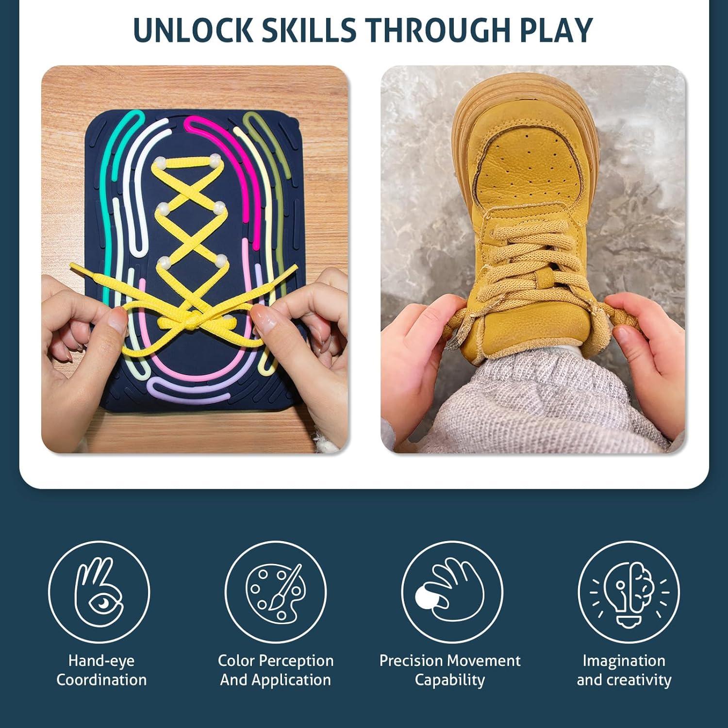 Tablero de Actividad Sensorial MSLANE Azul Marino - Juguete Antiestrés