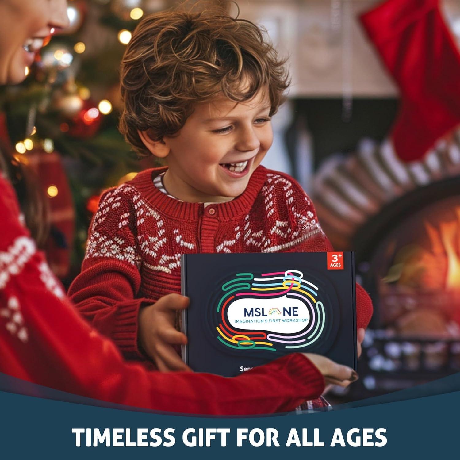 Tablero de Actividad Sensorial MSLANE Azul Marino - Juguete Antiestrés