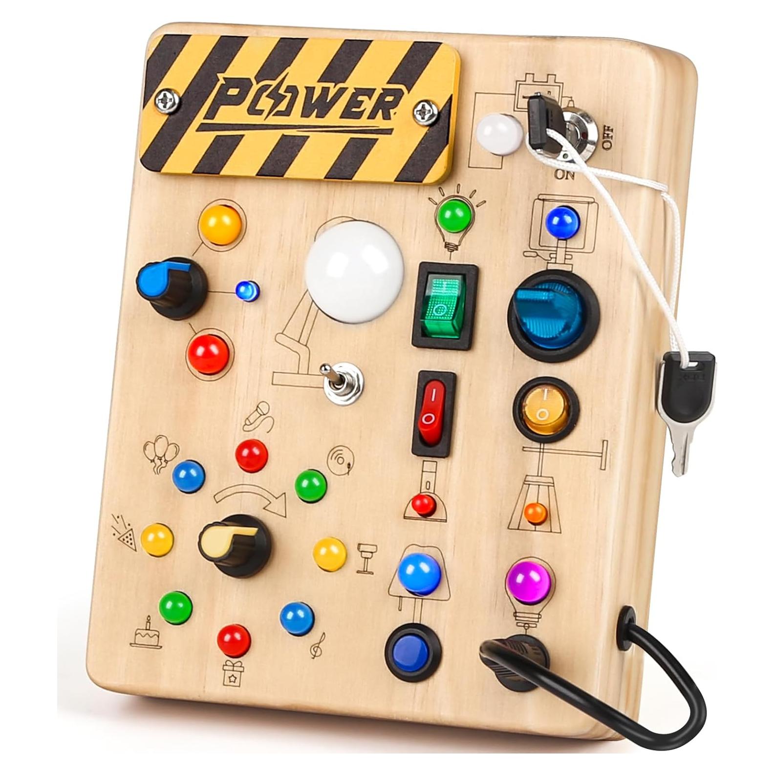 Tablero Ocupado LED Joyreal para Niños 1-6 Años - Juguete Educativo