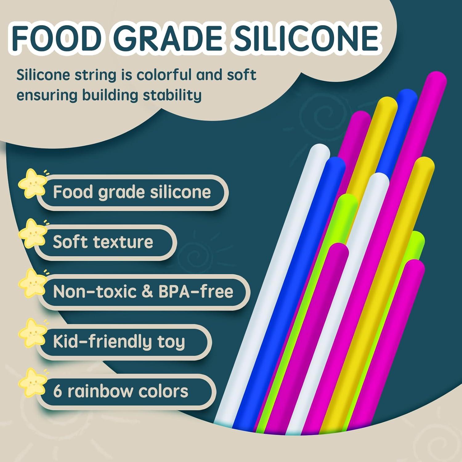 Tablero de Actividad Sensorial Silicona Dongguan 22x19.8cm Rosa Azul