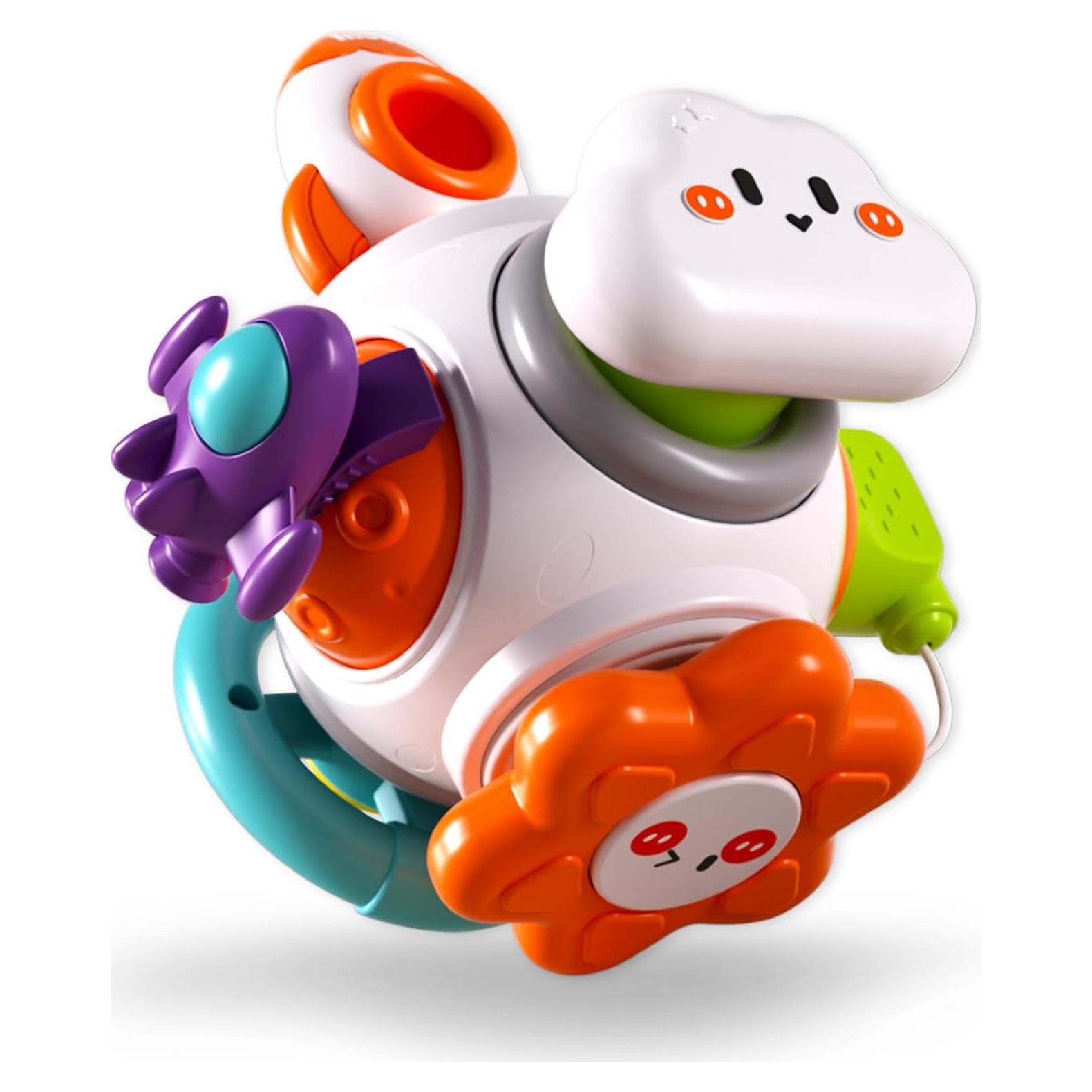 Juguete Ocupado Montessori para Bebés 6-36 Meses - Cubo Sensorial