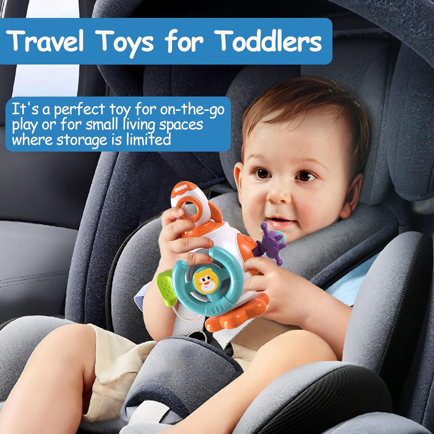 Juguete Ocupado Montessori para Bebés 6-36 Meses - Cubo Sensorial