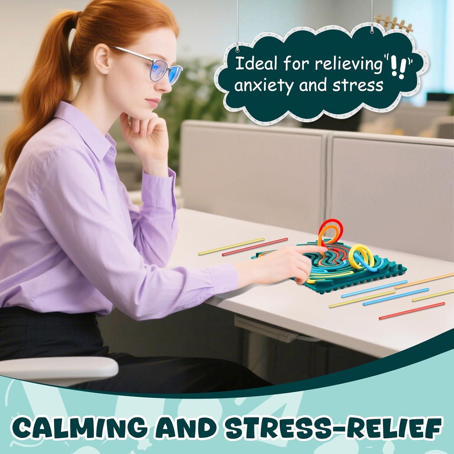 Tablero de Actividad Sensorial GUUTRY Verde Oscuro 17x11cm