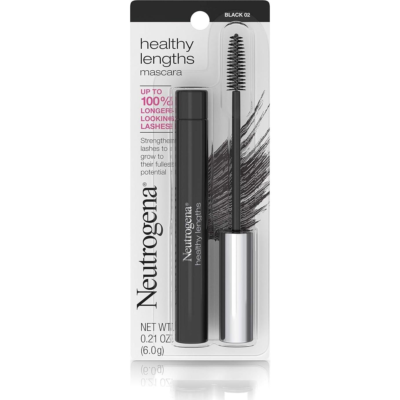 Máscara Neutrogena Healthy Lengths 02 Negro 5,97 g Alarga Pestañas