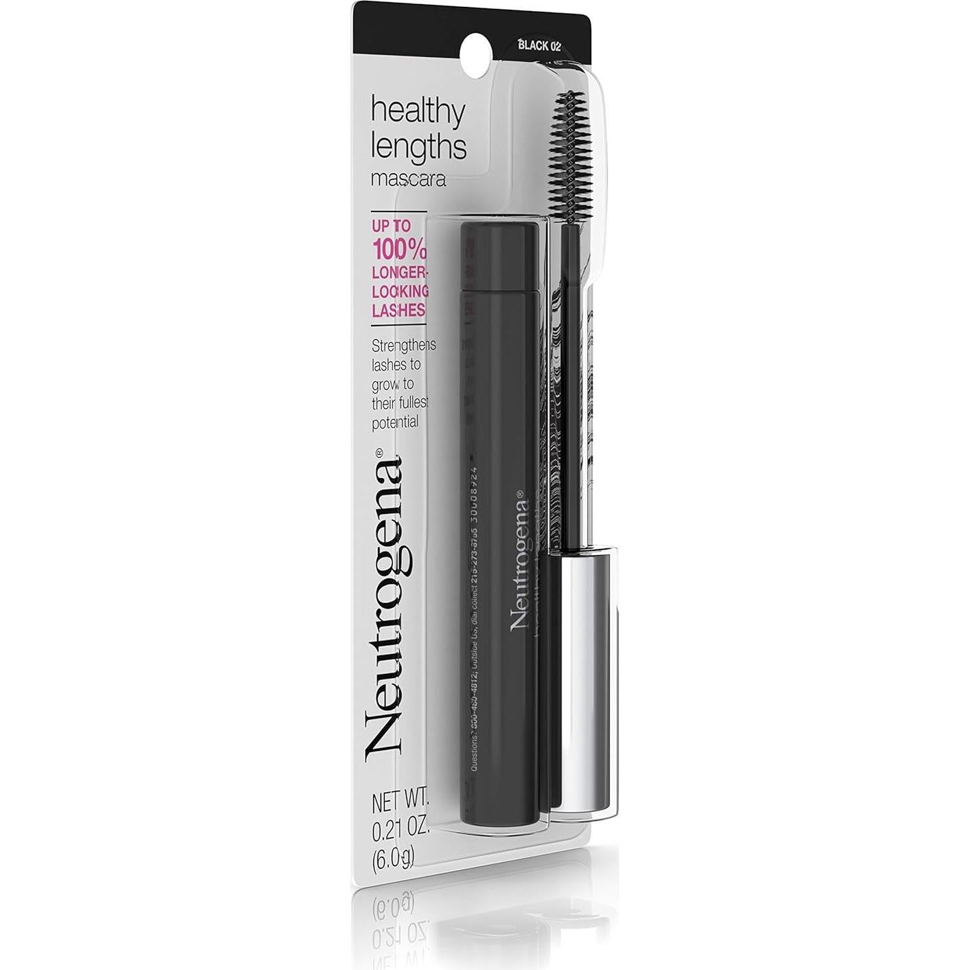 Máscara Neutrogena Healthy Lengths 02 Negro 5,97 g Alarga Pestañas