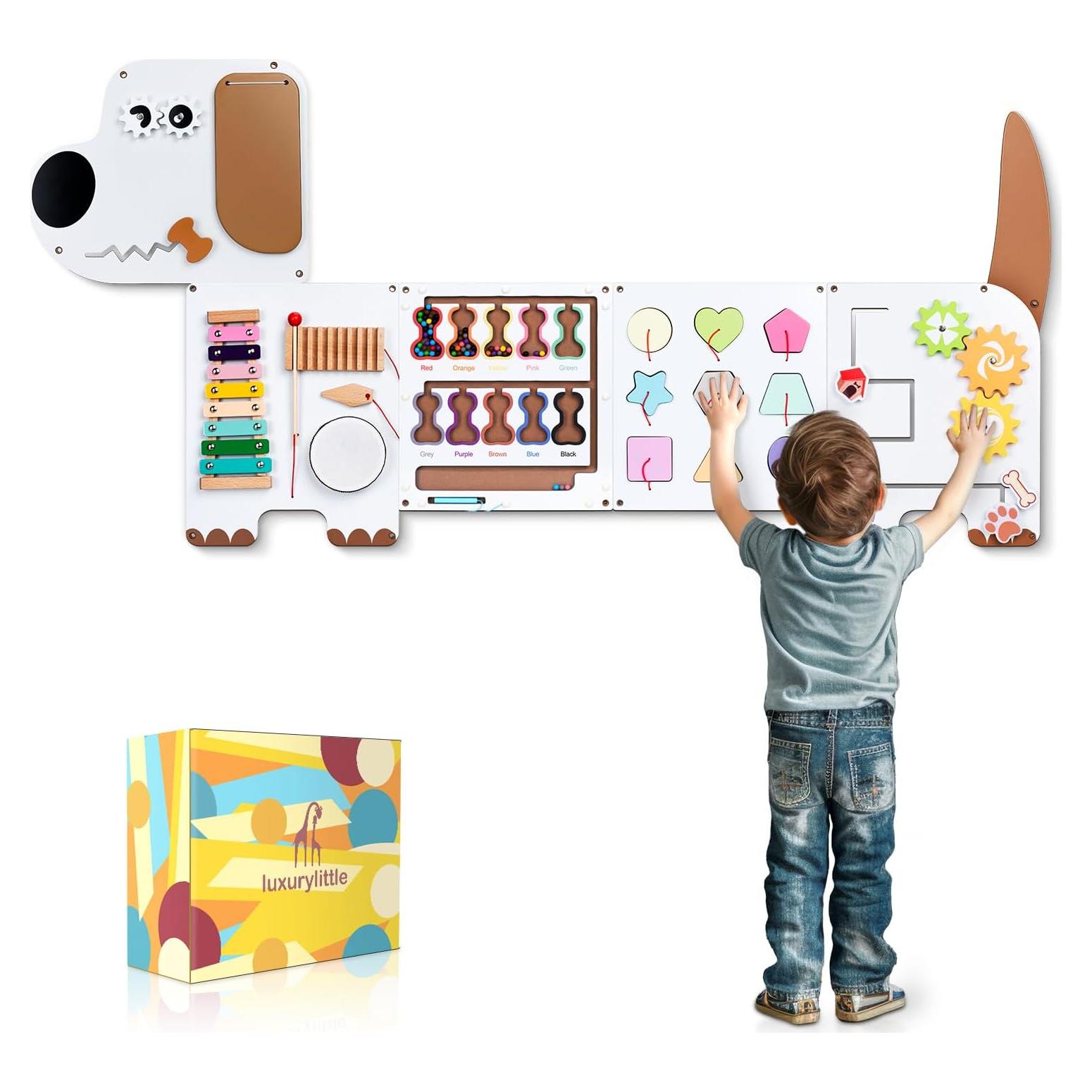 Tablero Ocupado Montessori para Niños Pequeños - Yunhe 43.94x33.78cm