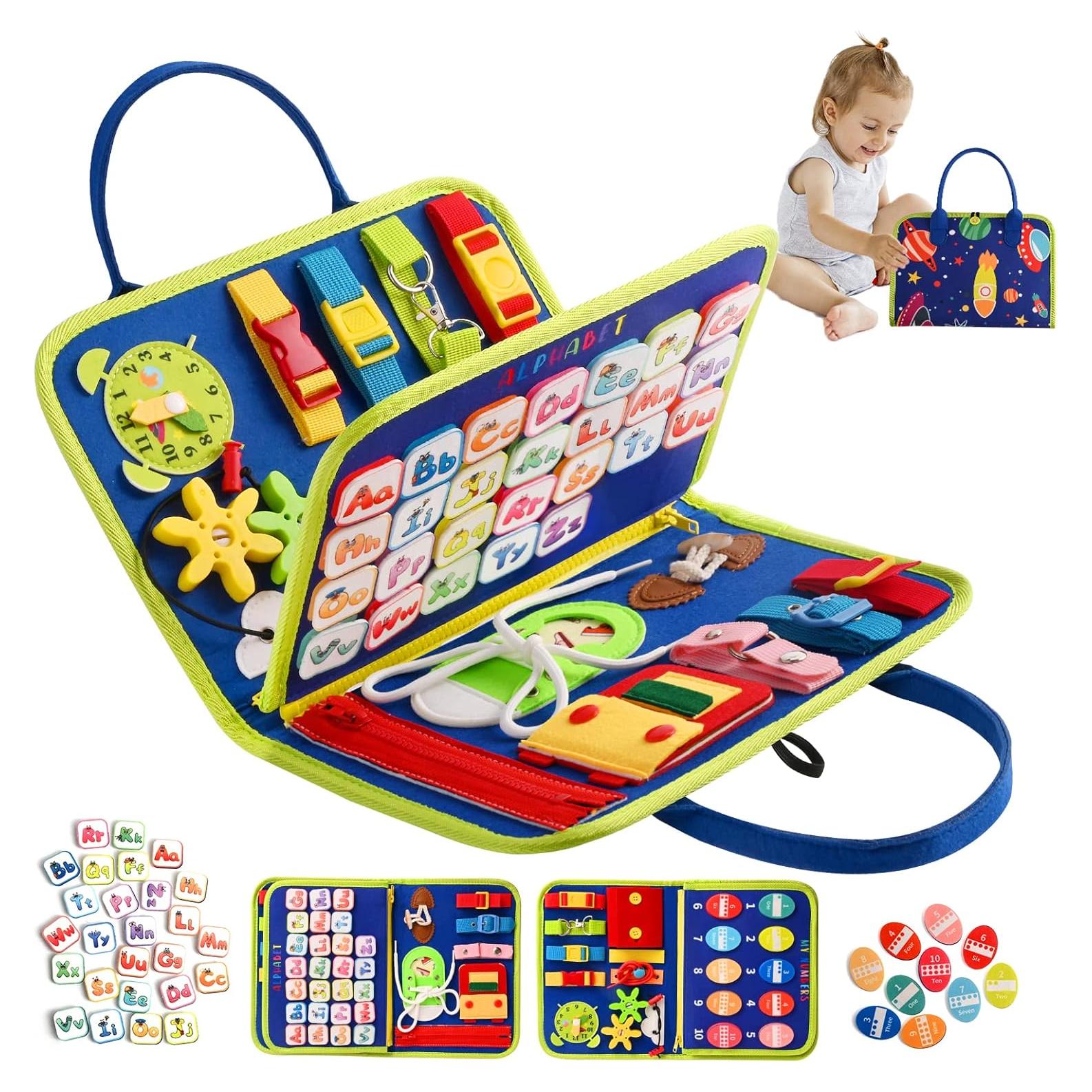 Tablero Ocupado Montessori TenFans 4 Páginas Verde 269g