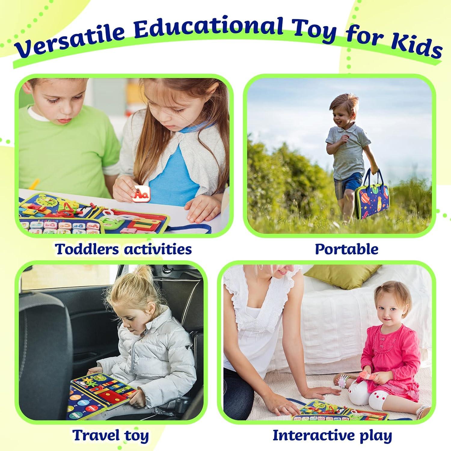 Tablero Ocupado Montessori TenFans 4 Páginas Verde 269g