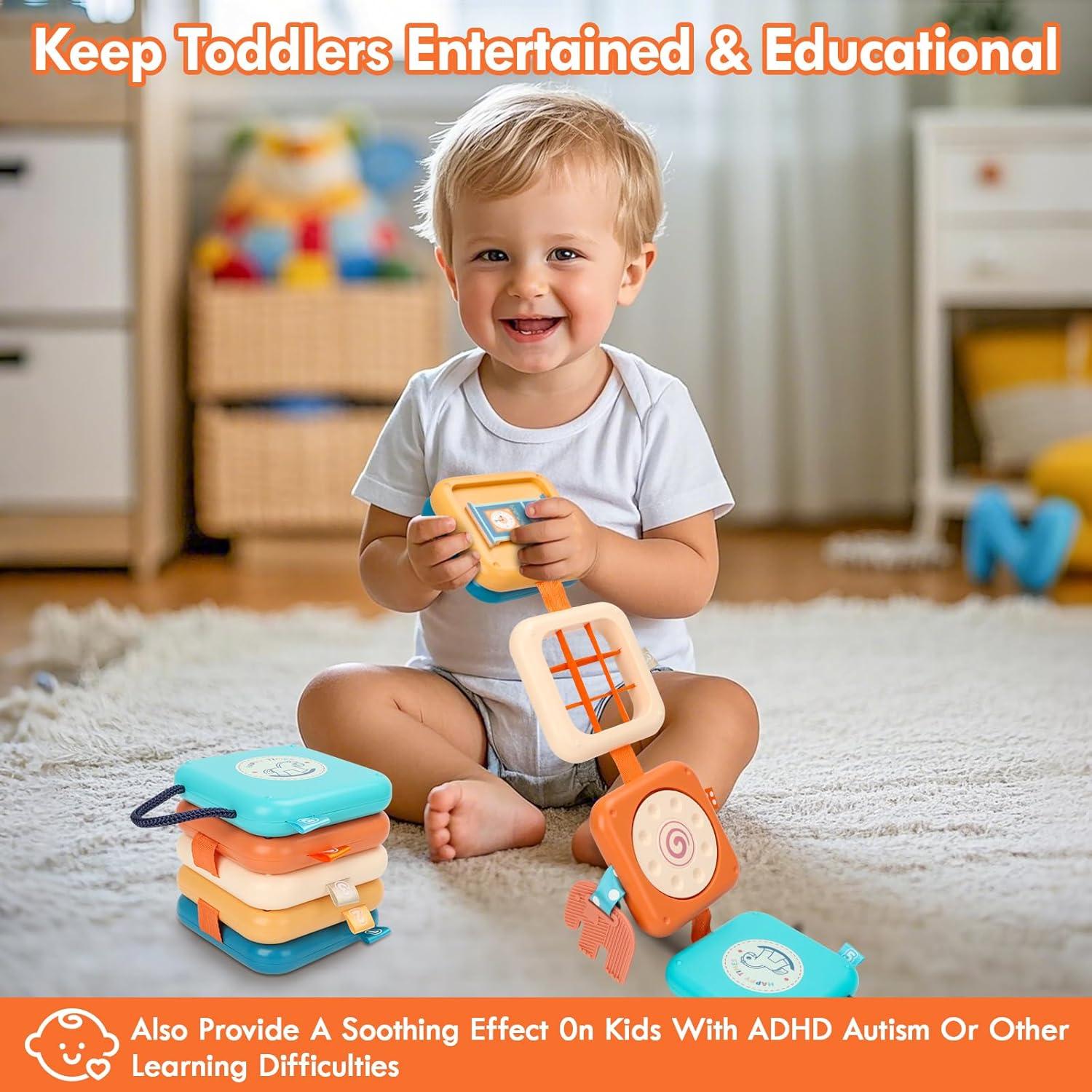 Tablero Ocupado Montessori GRESEESM para Niños 1-2 Años