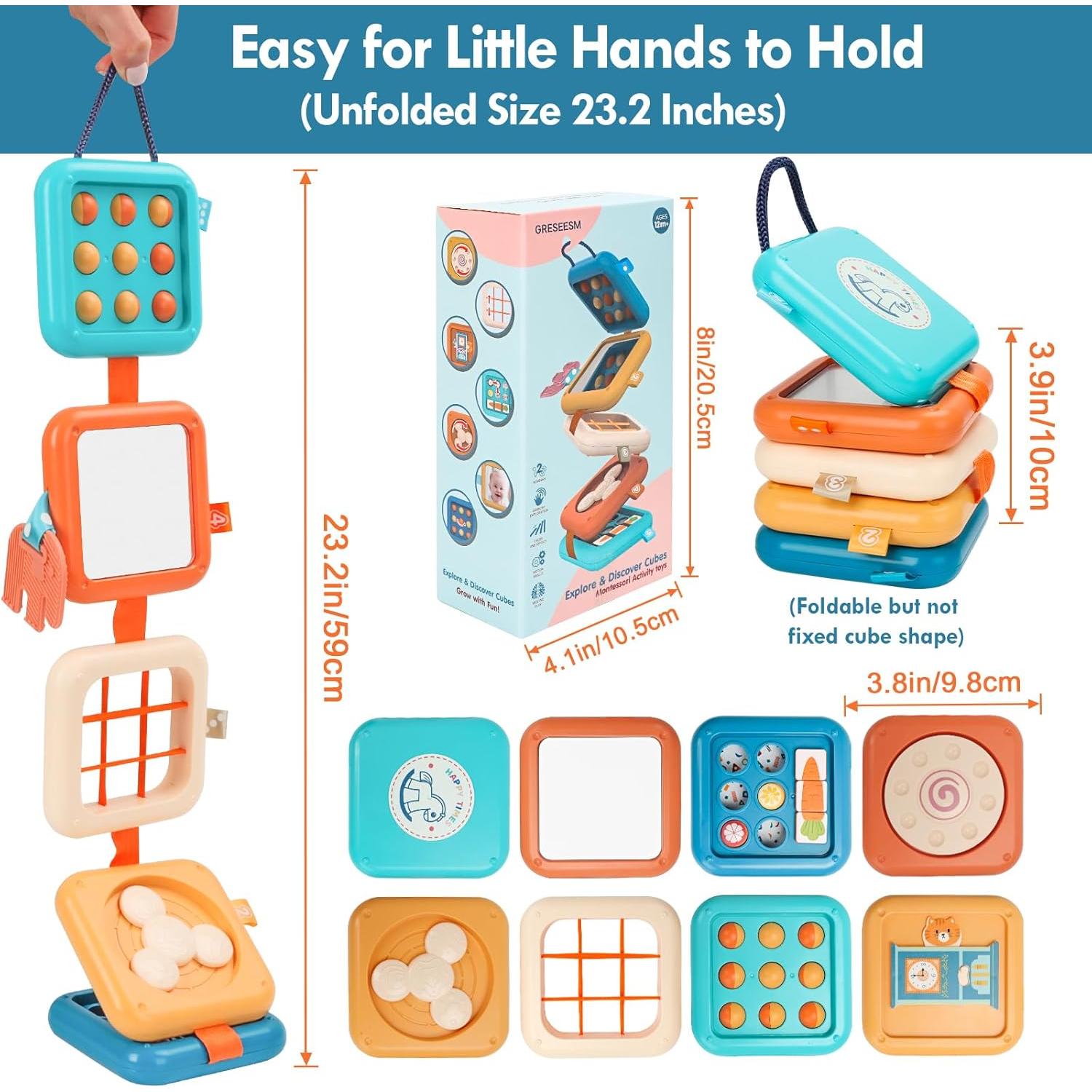 Tablero Ocupado Montessori GRESEESM para Niños 1-2 Años