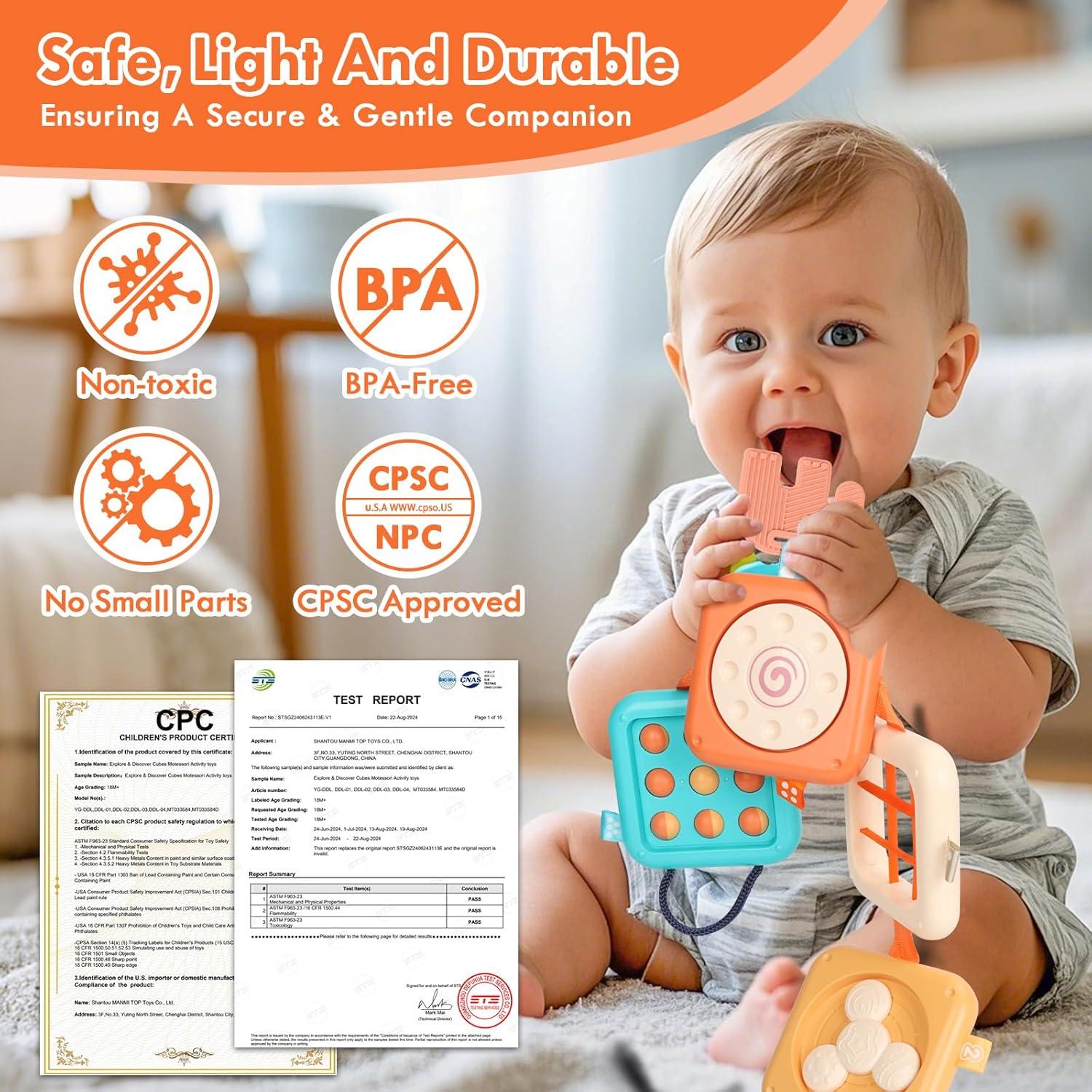 Tablero Ocupado Montessori GRESEESM para Niños 1-2 Años