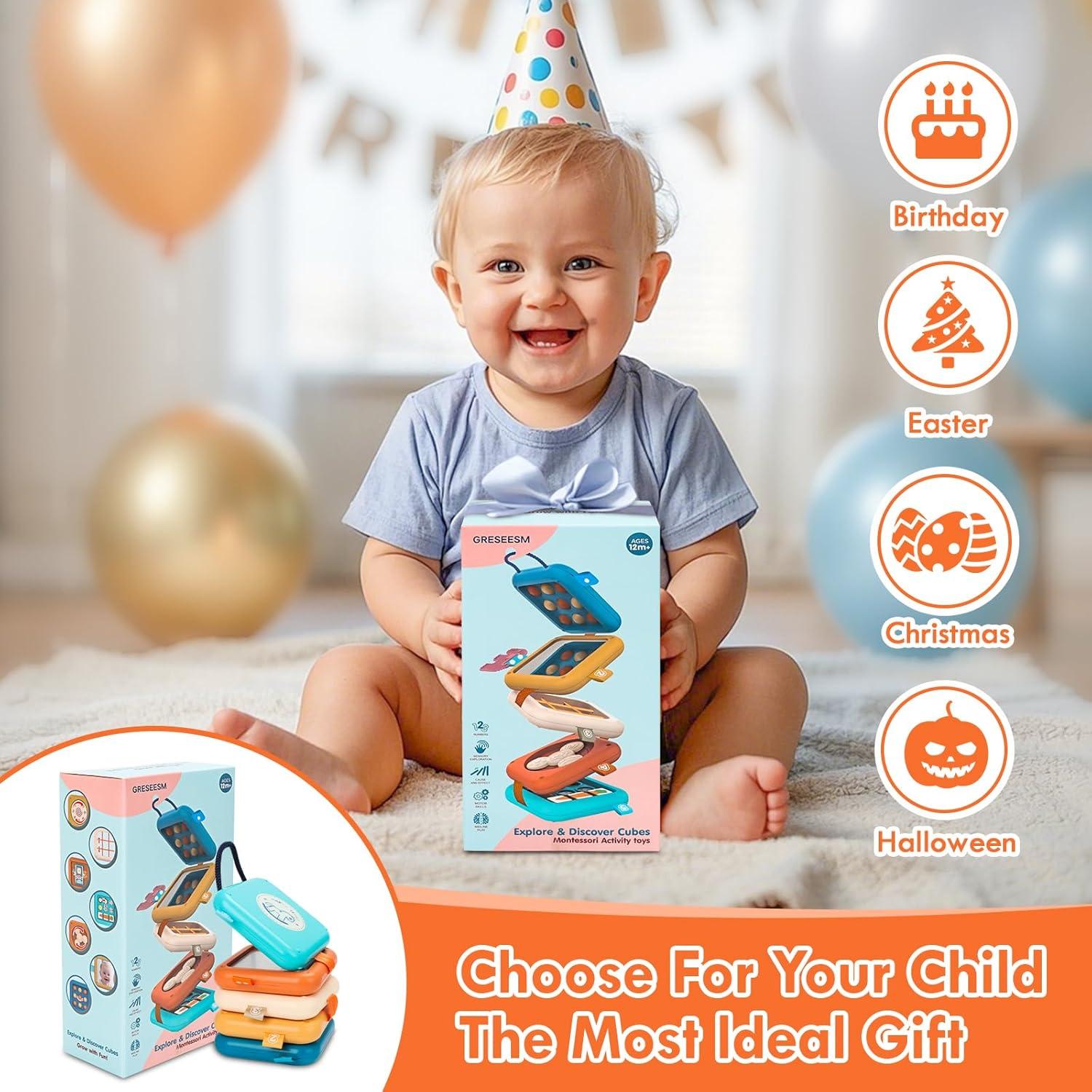 Tablero Ocupado Montessori GRESEESM para Niños 1-2 Años