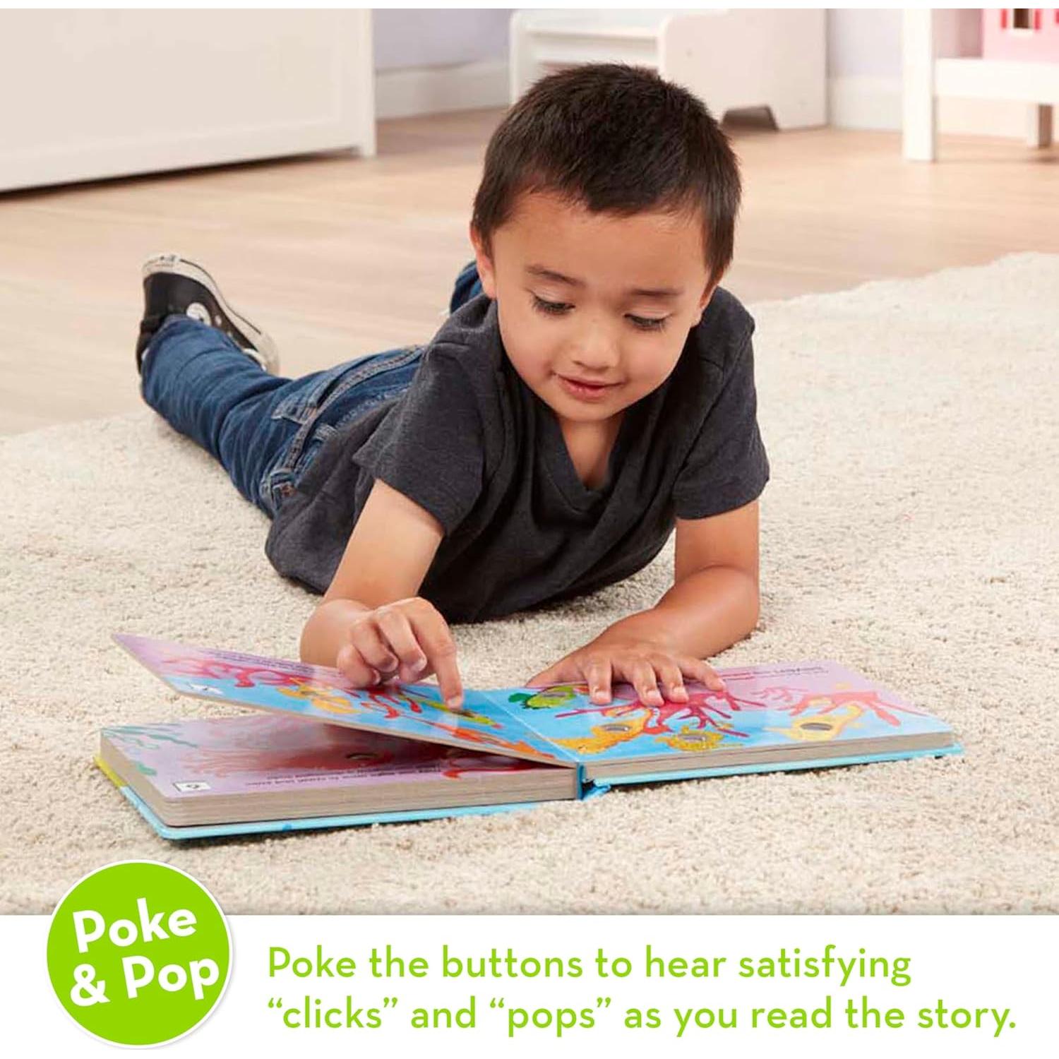 Libro Interactivo Melissa & Doug Poke-a-Dot Océano 20 Páginas