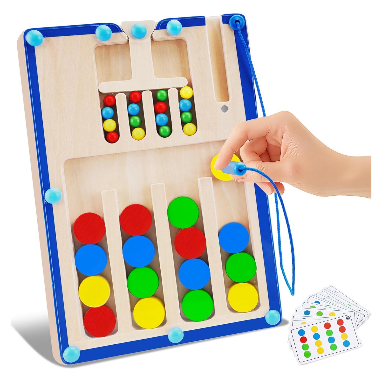 Juguete de Rompecabezas Magnético FCSONU para Niños 3-6 Años