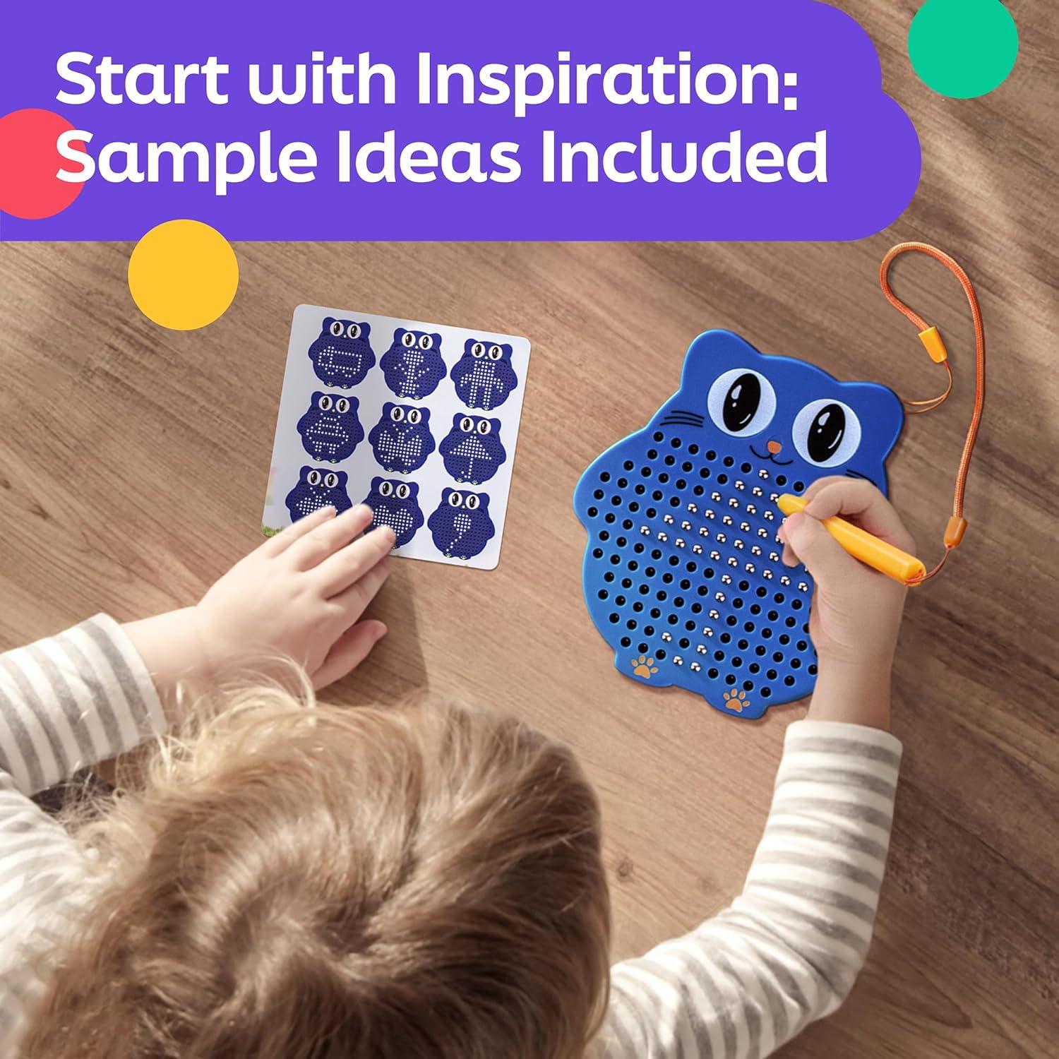 Tablero Magnético de Dibujo Portátil Aynat 14.7x12.7cm Azul