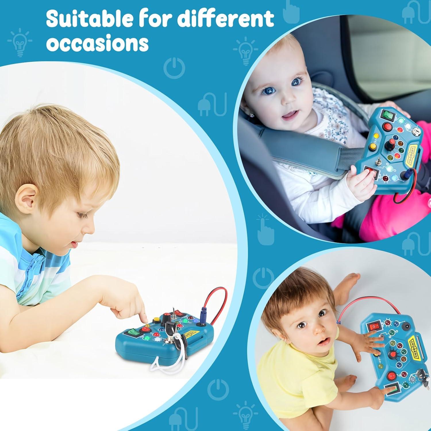 Tablero Ocupado Sensorial Montessori Susierwey 15.5x10.4 cm