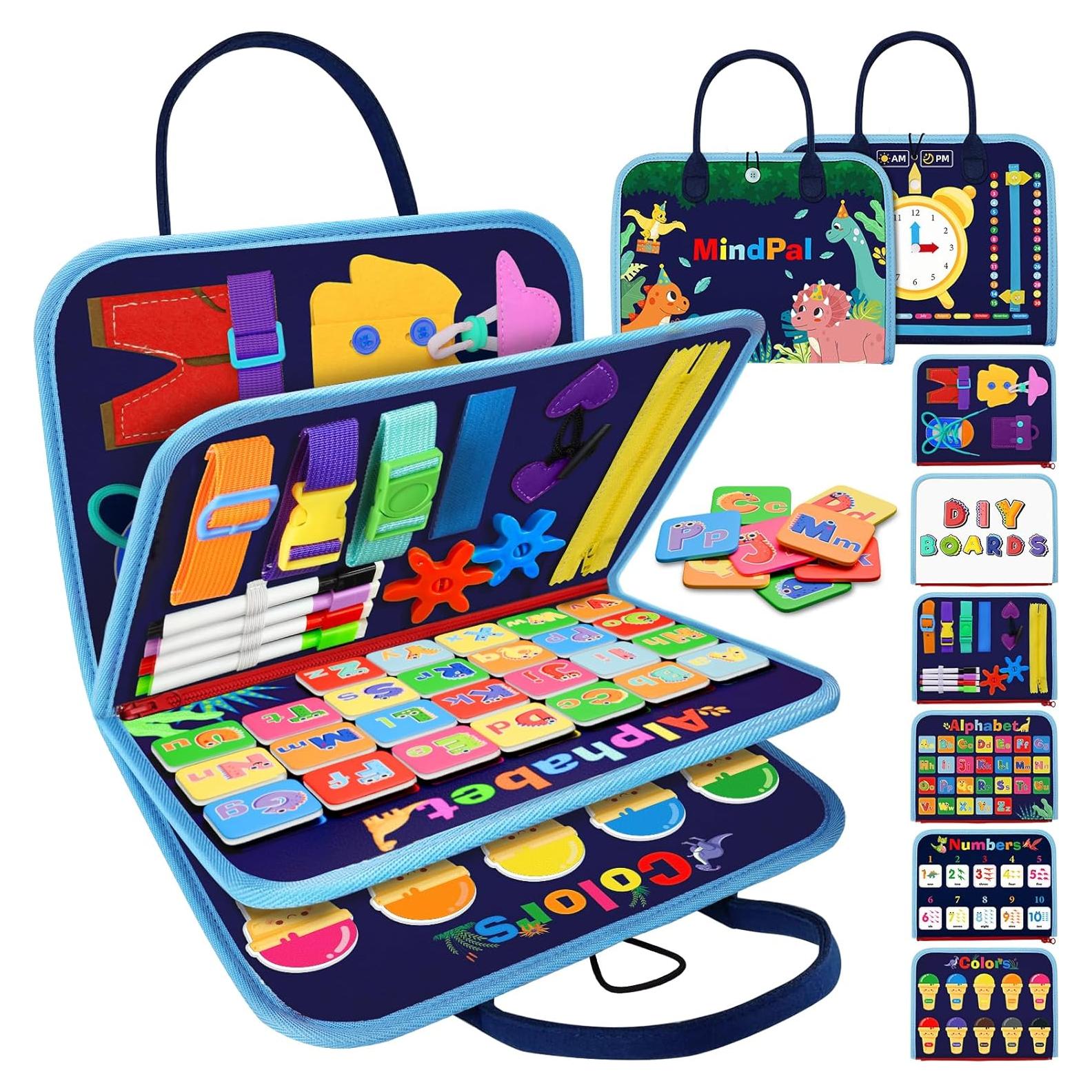 Tablero Ocupado Montessori MindPal 27.8x22.3 cm para Niños 3+