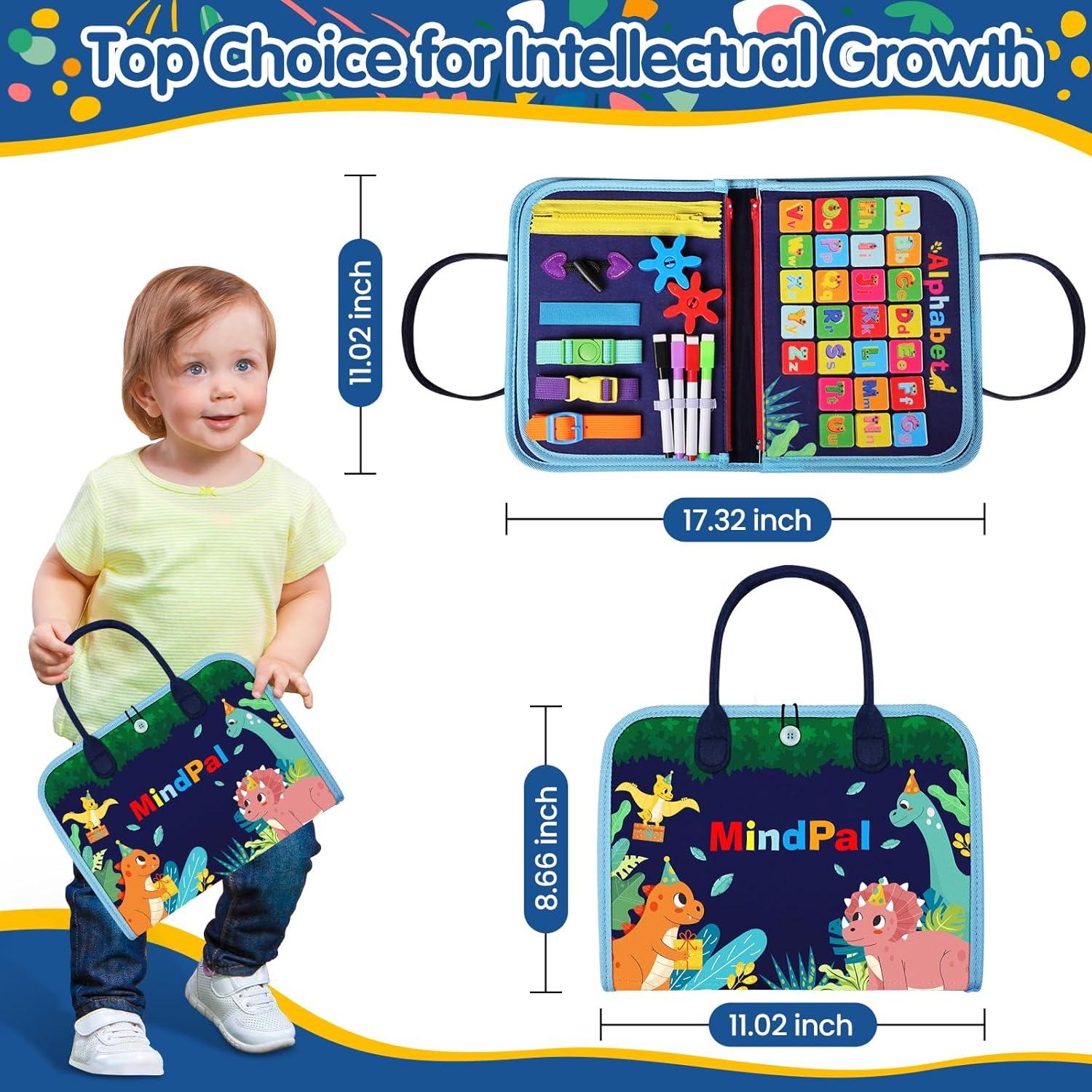 Tablero Ocupado Montessori MindPal 27.8x22.3 cm para Niños 3+