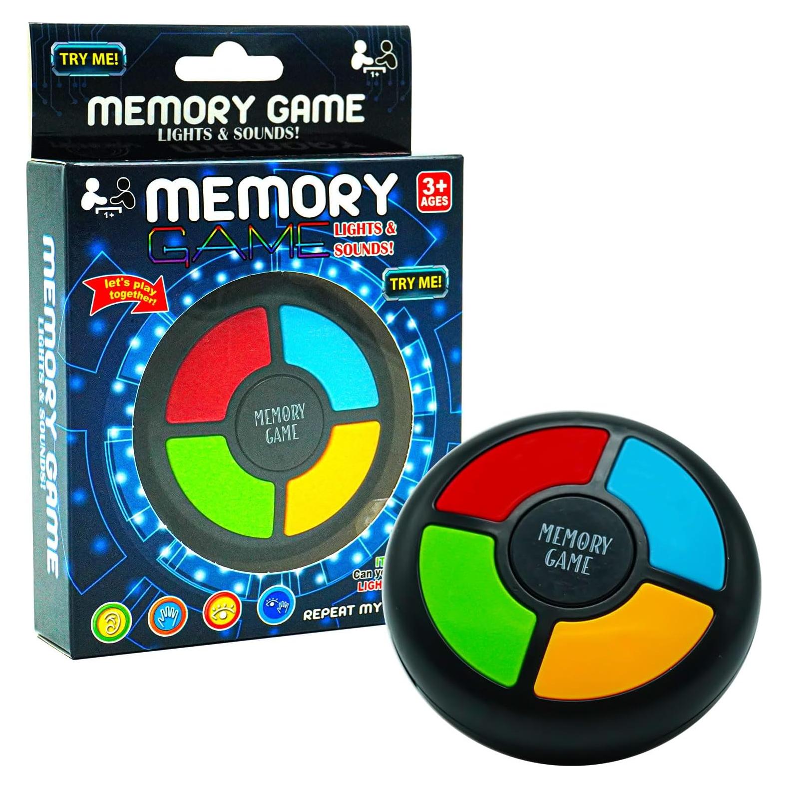 Juego de Memoria Electrónico Gelabur 907H - Portátil y Educativo