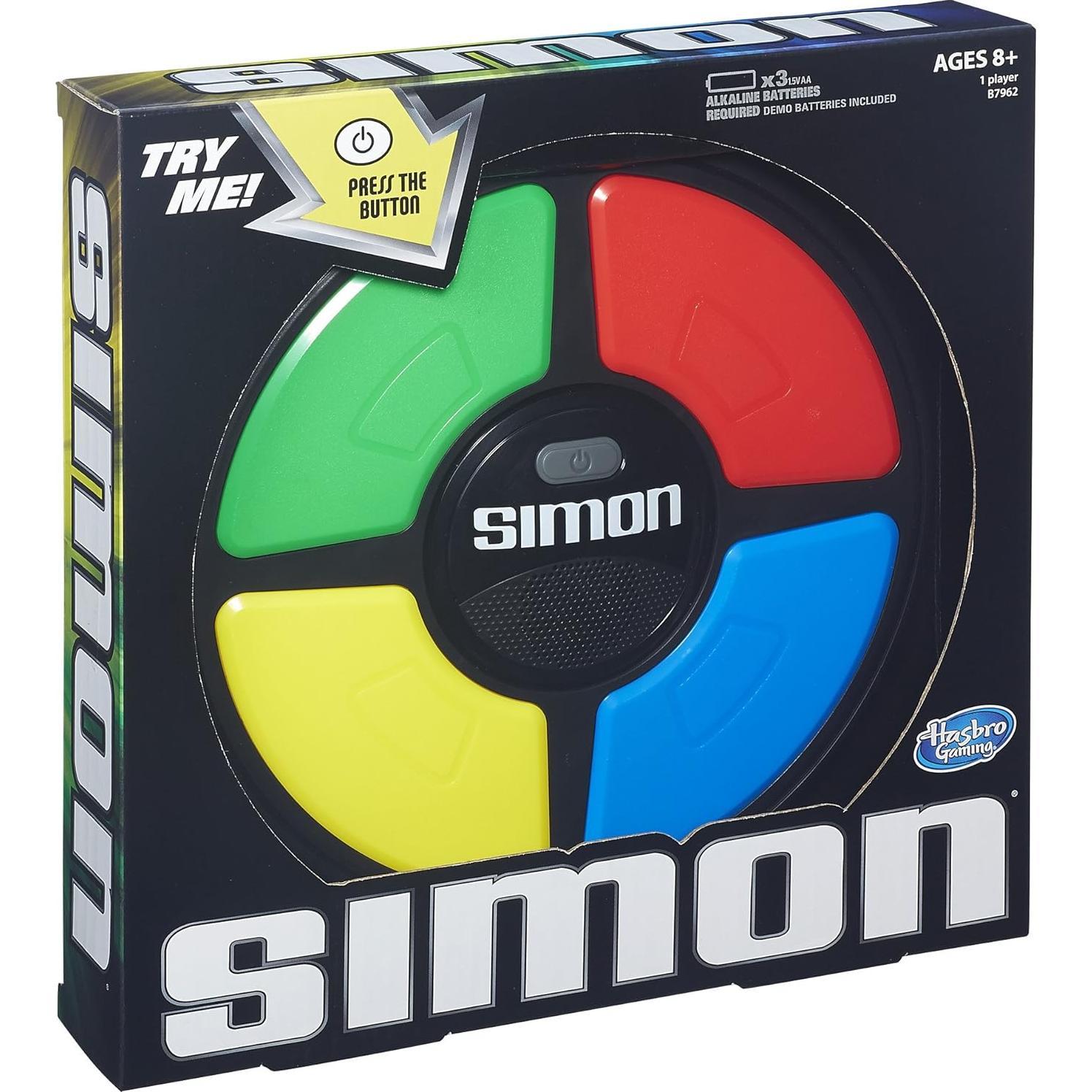 Juego de Mesa Simon Clásico Hasbro - Memoria y Secuencias