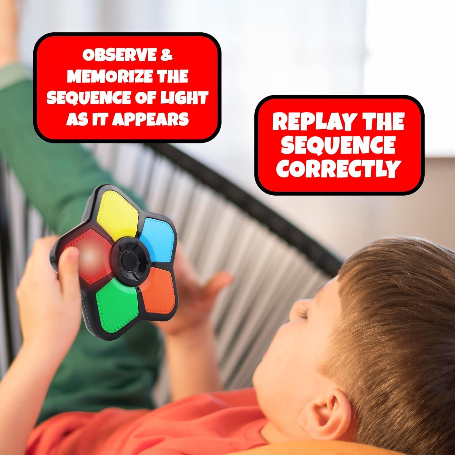 Juego de Memoria Electrónico Gamie para Niños y Adultos