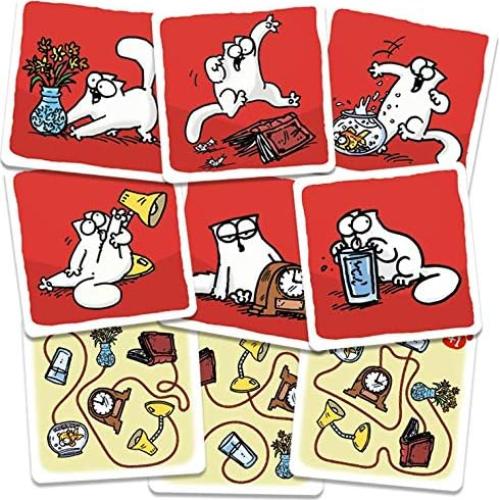 Juego de Cartas Gato de Simon Total Desastre - Familiar